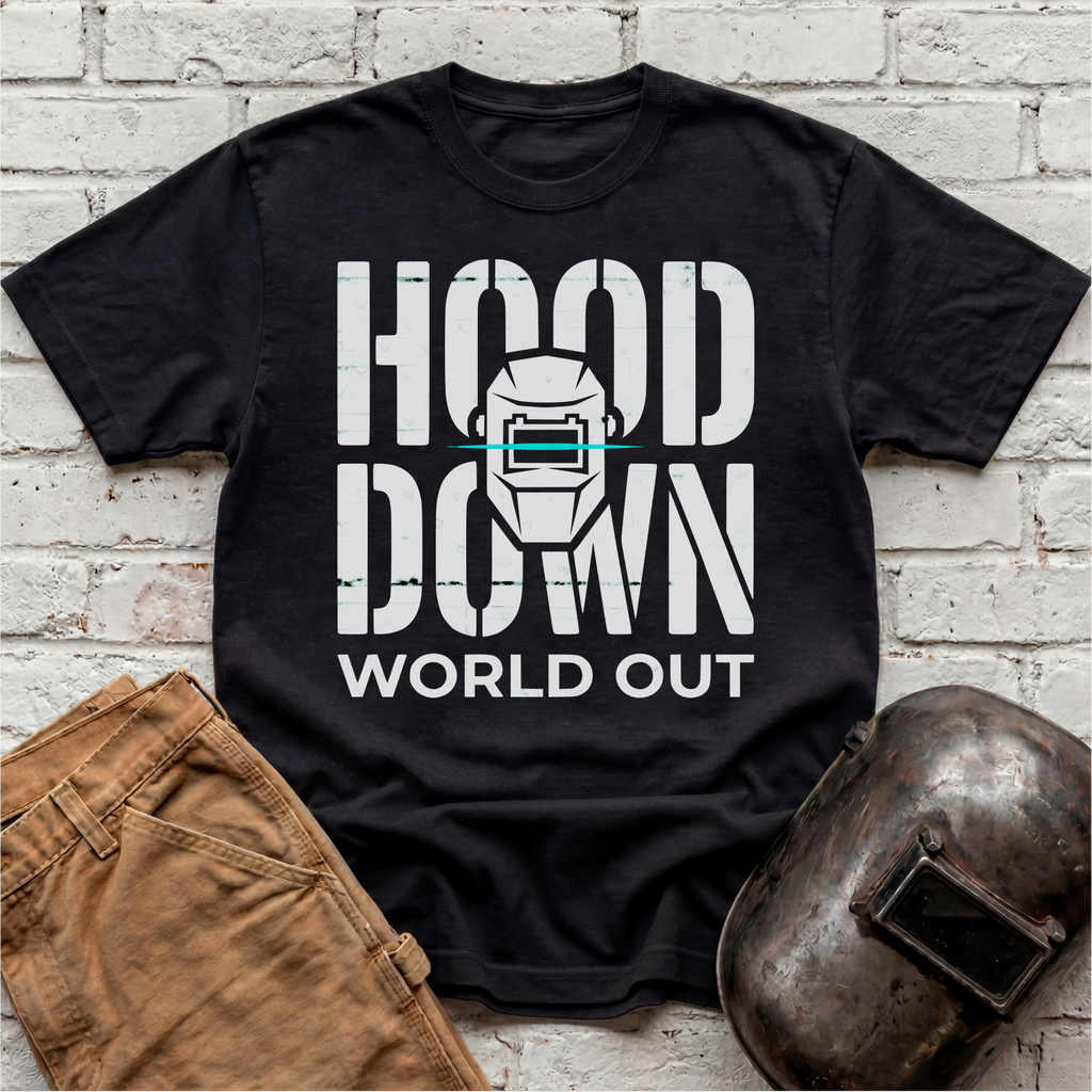 HOOD DOWN World Out T-shirt