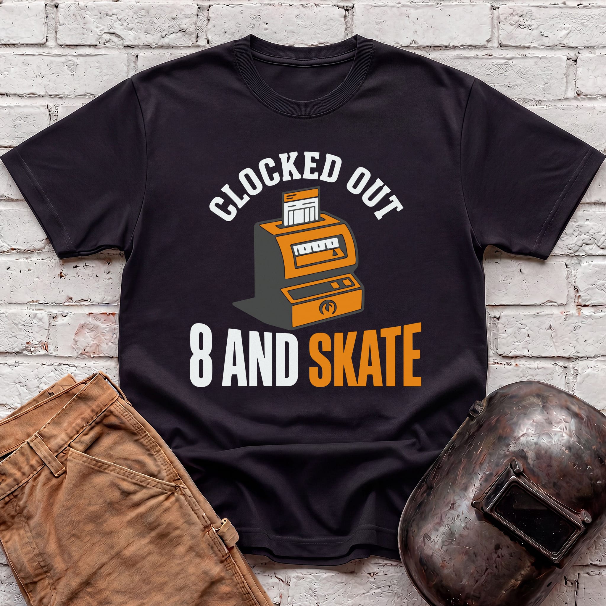 8 and SKATE T-shirt