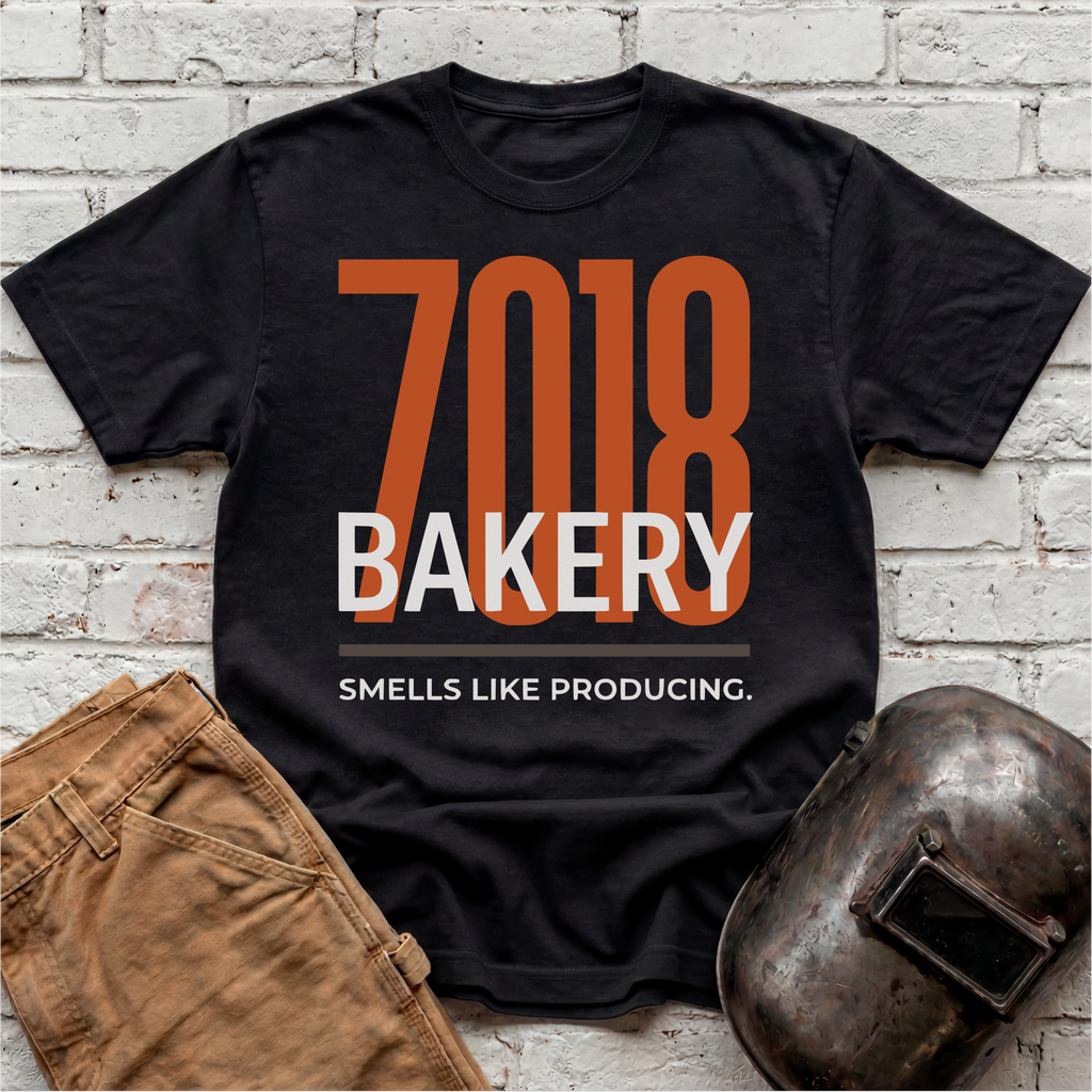 7018 BAKERY: Smells Like Producing T-shirt