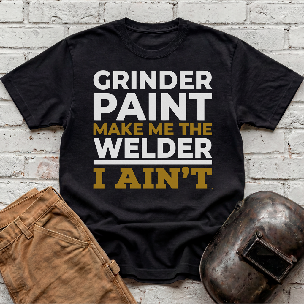 Grinder Paint Garmet-Dyed T-shirt