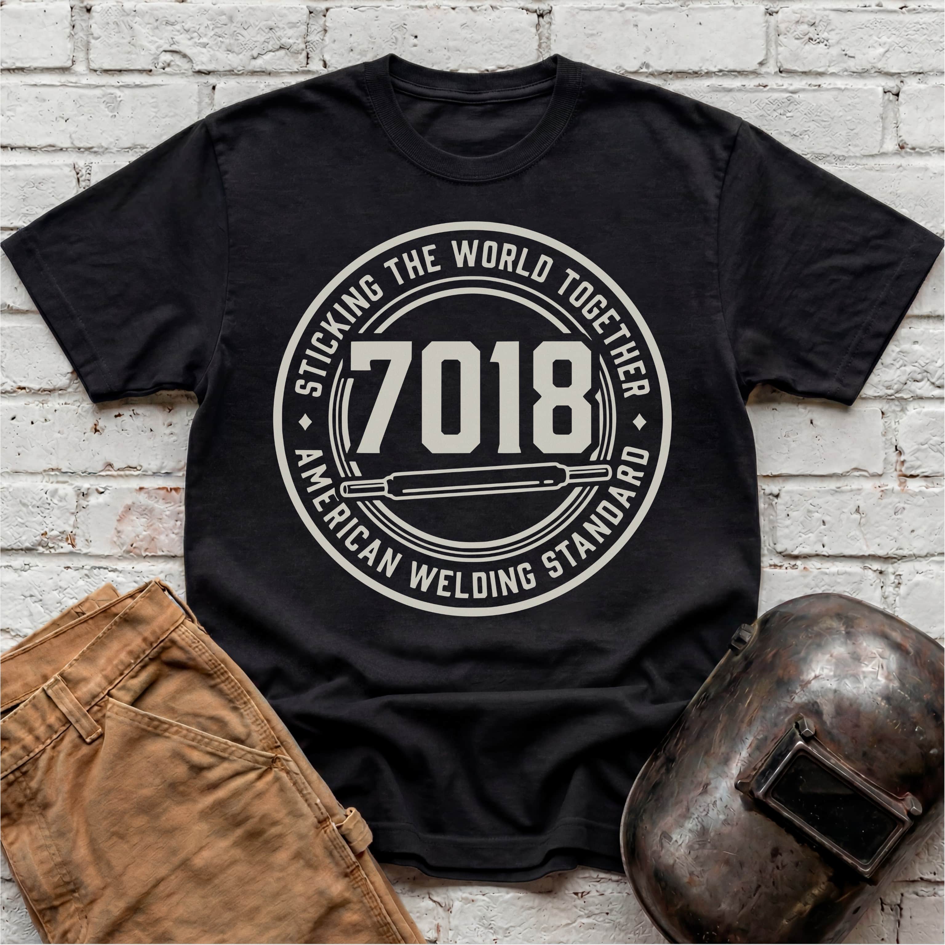 7018 Sticking The World Together T-shirt