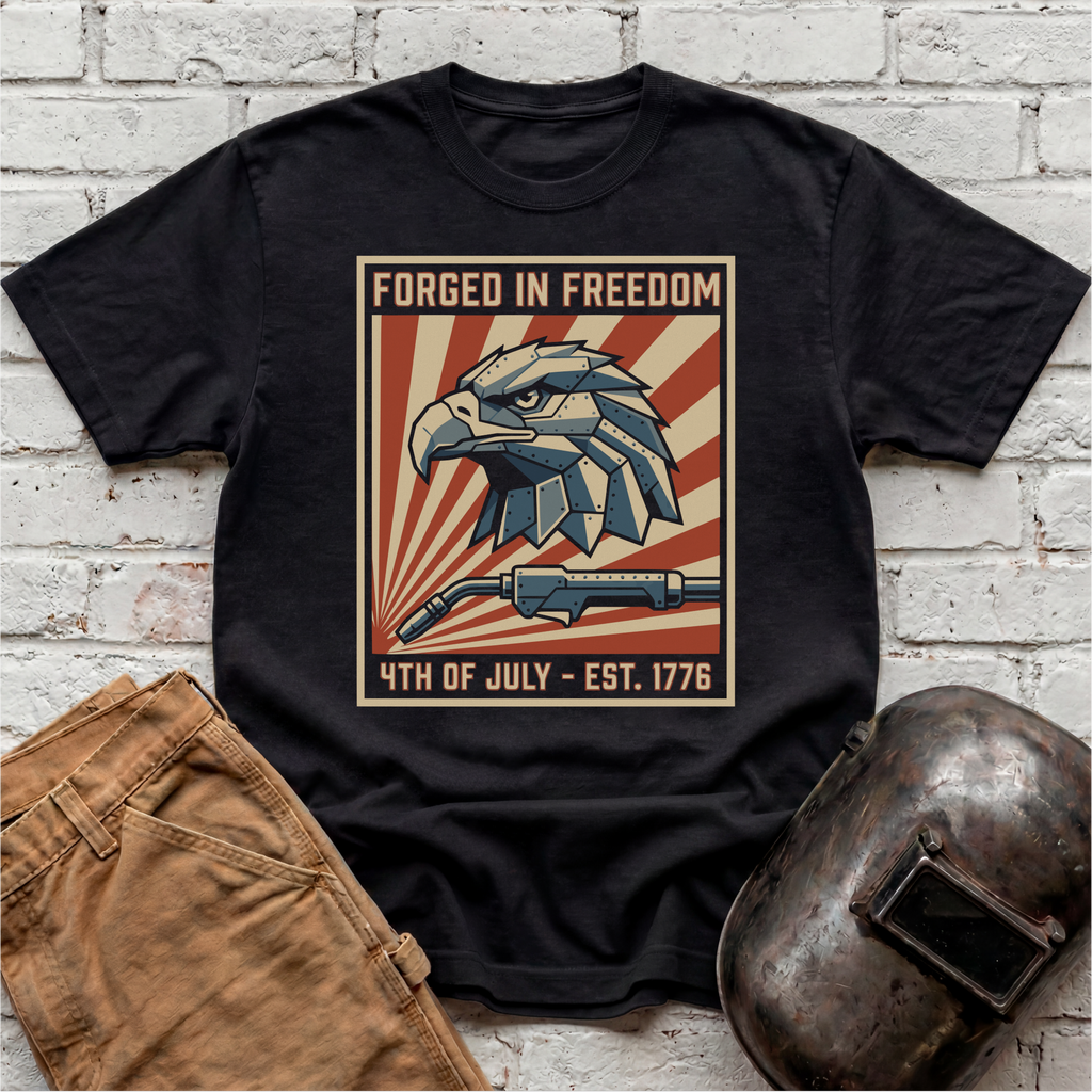 Forged in Freedom Eagle MIG T-shirt