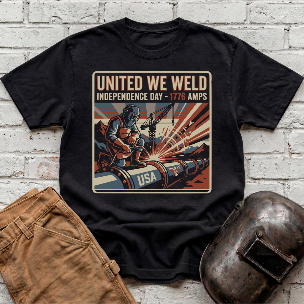United We Weld 1776 T-shirt