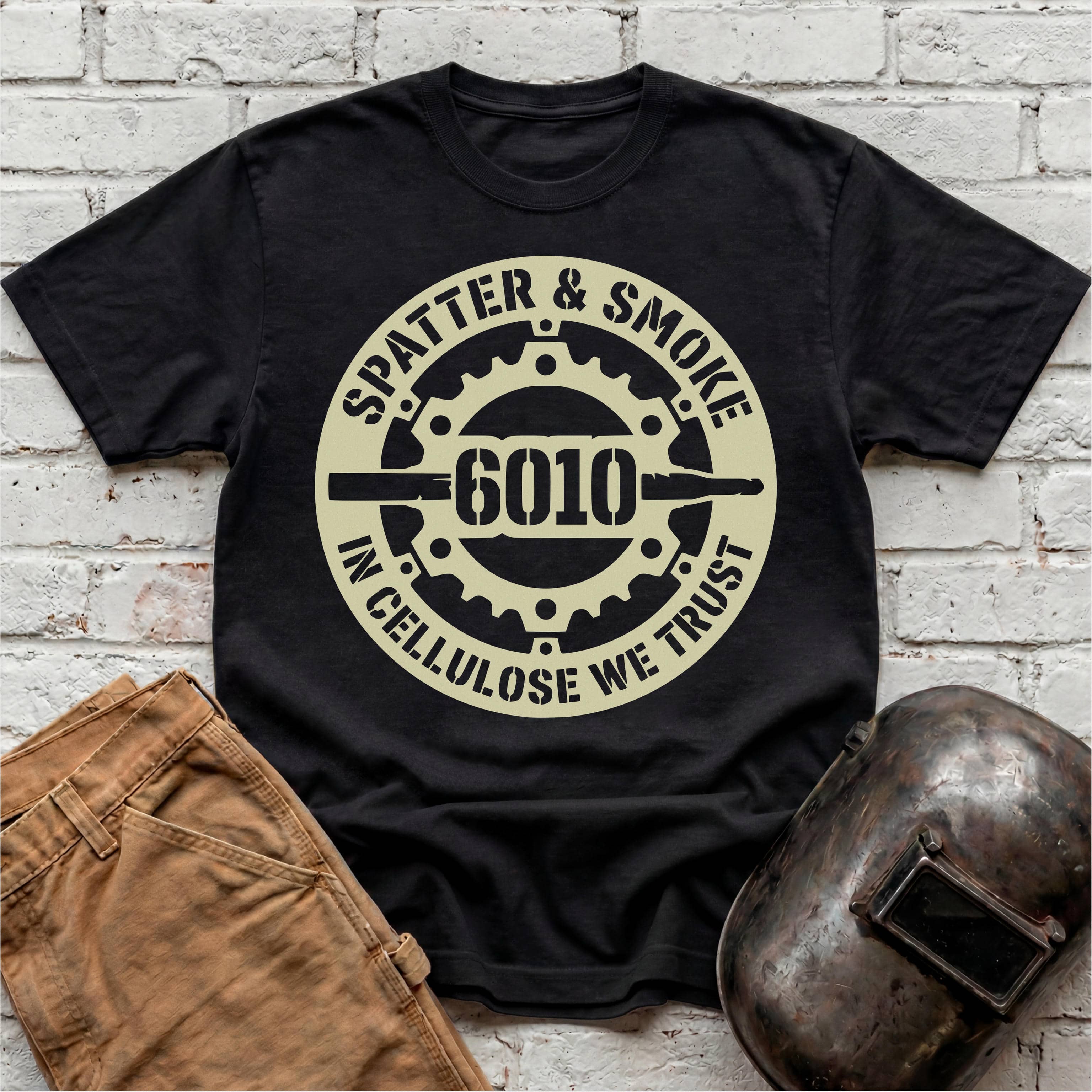 6010 Spatter & Smoke T-shirt