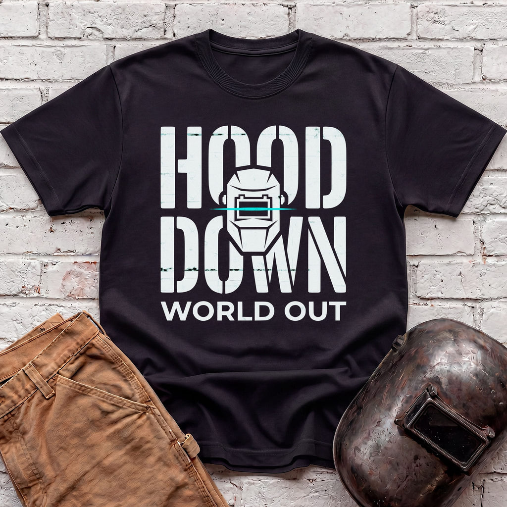 HOOD DOWN World Out T-shirt