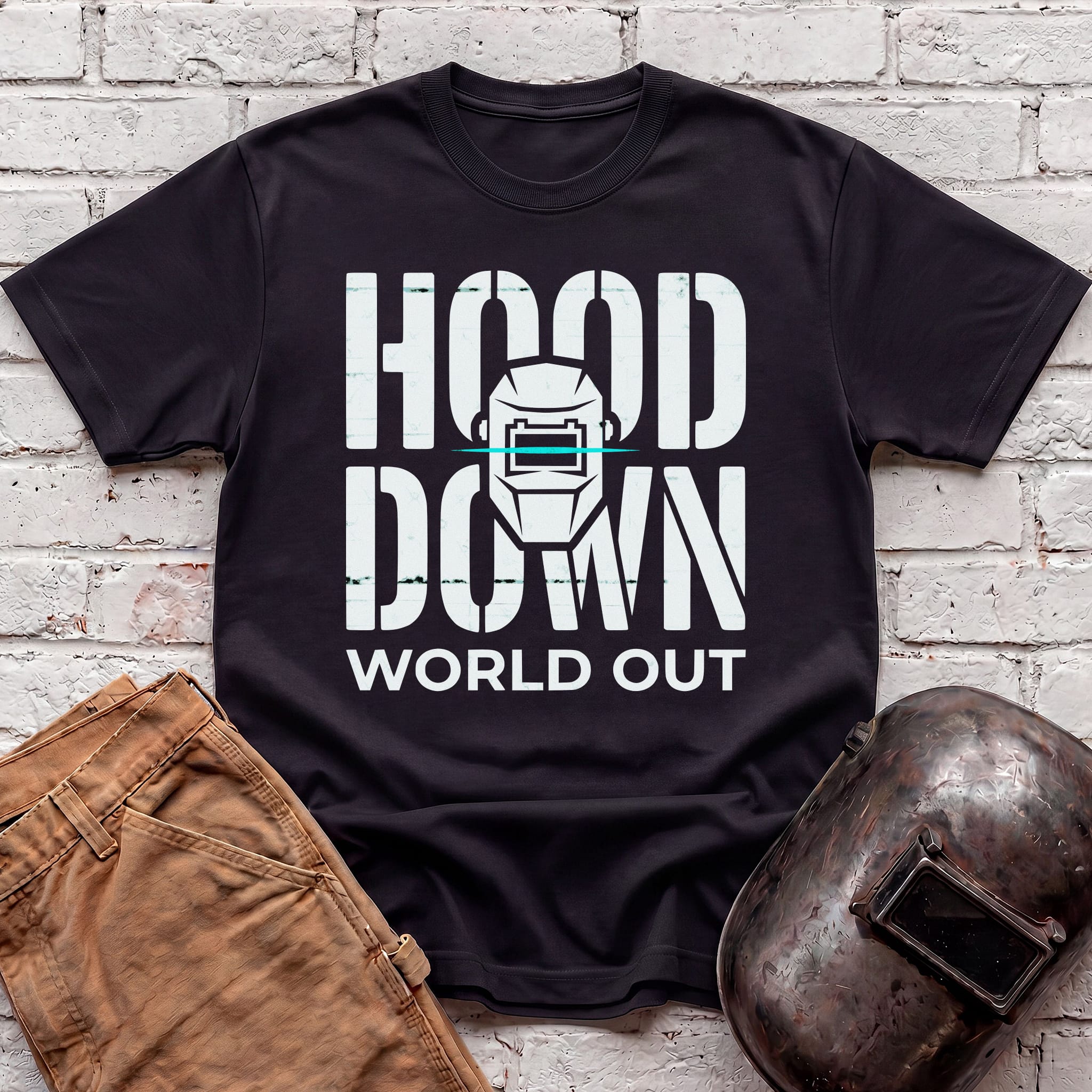 HOOD DOWN World Out T-shirt