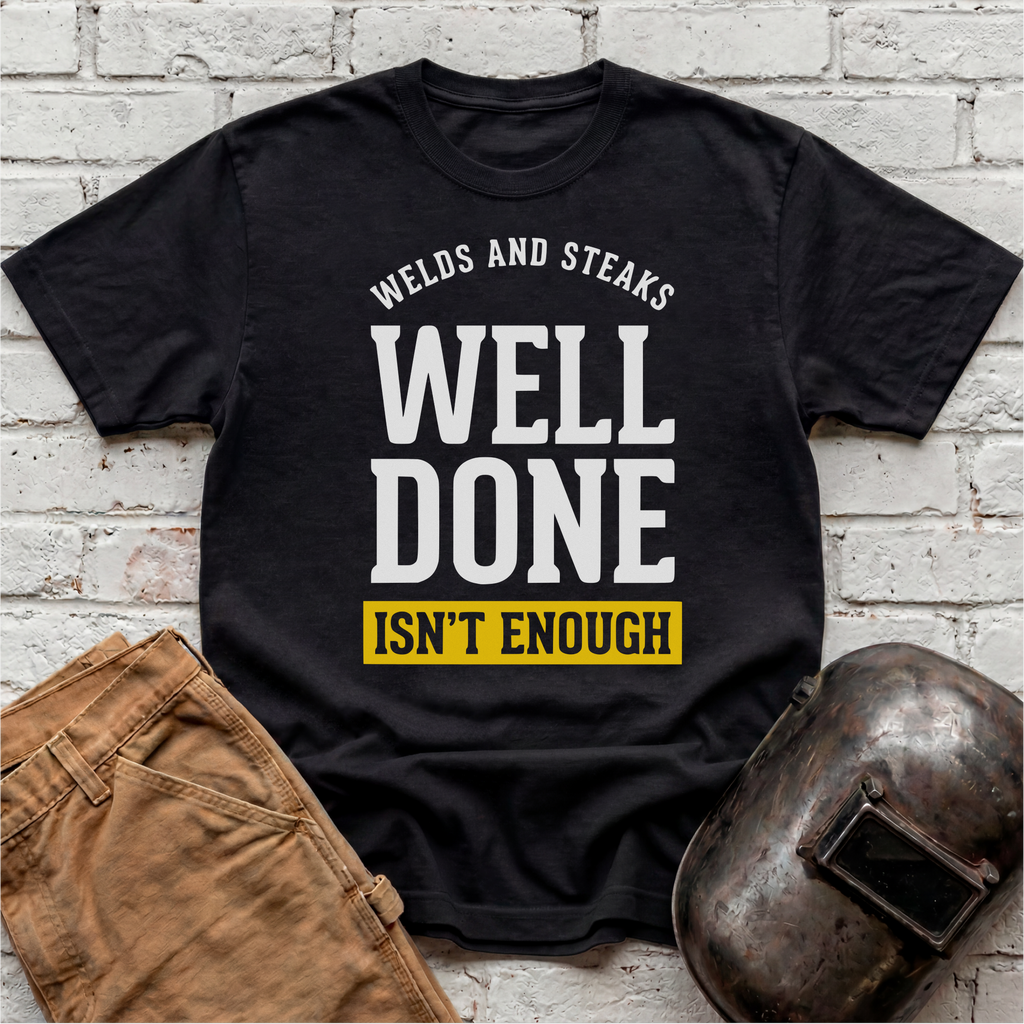 WELL DONE isn't enough T-shirt