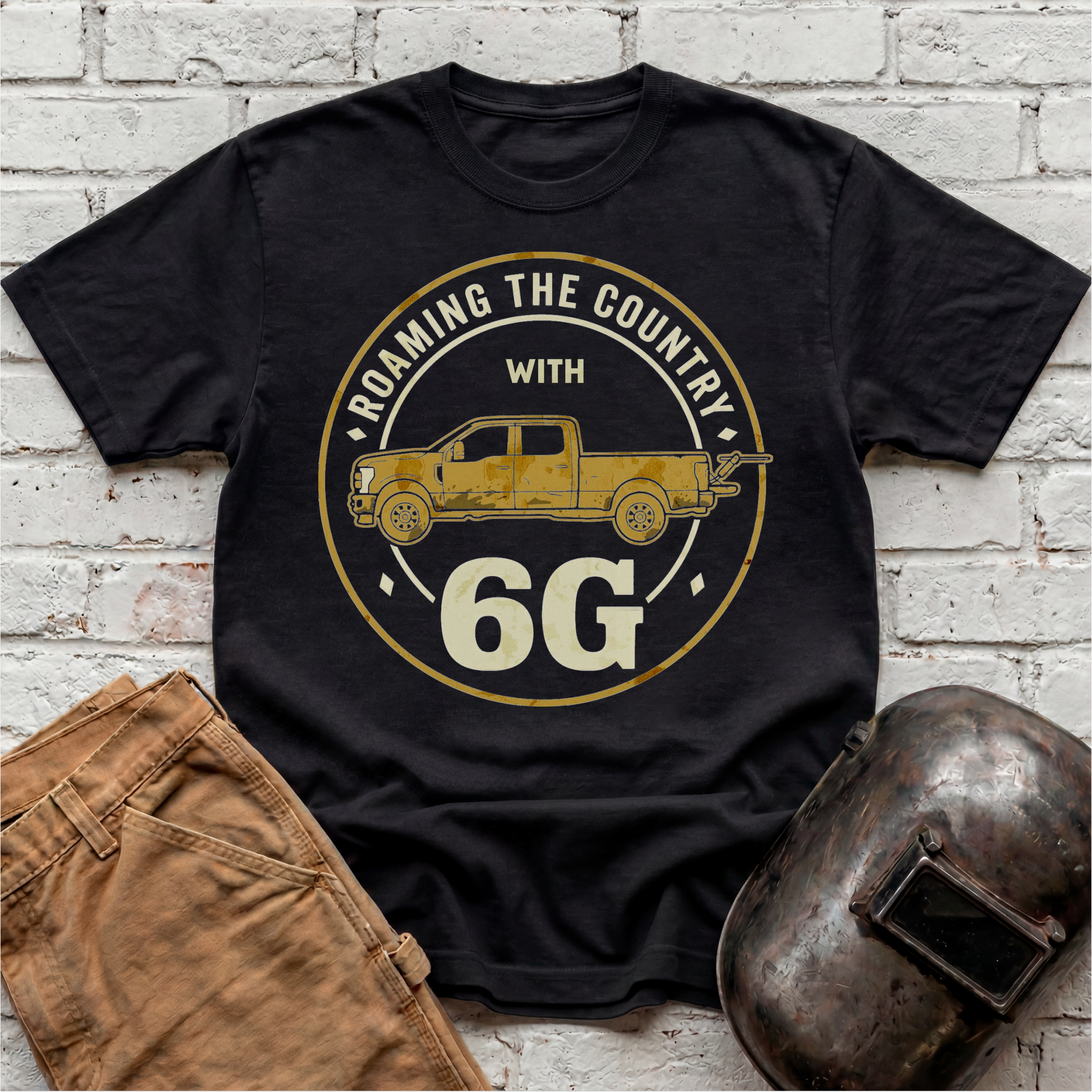 Roaming the country with 6G T-shirt