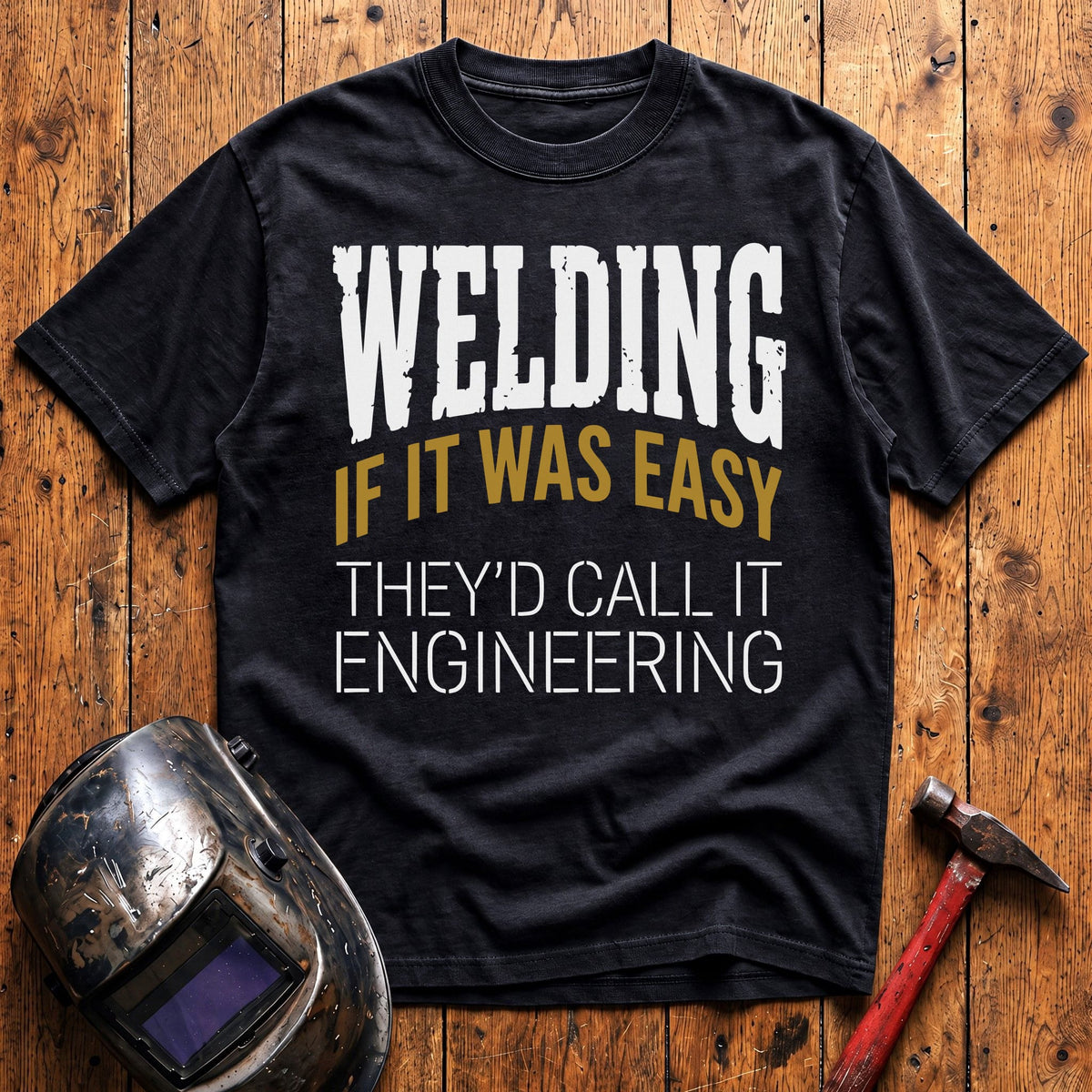 If WELDING was EASY T-shirt