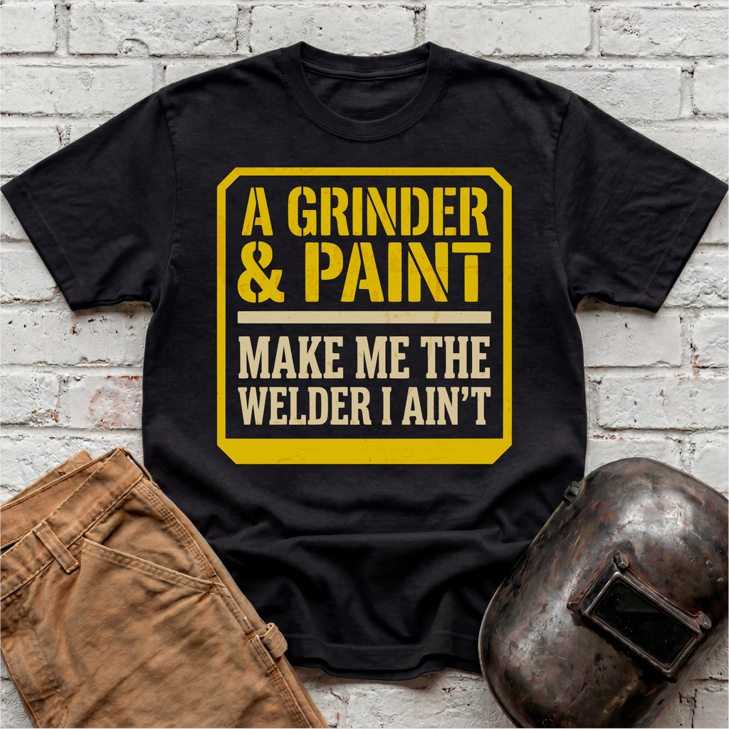 Grinder and Paint T-shirt