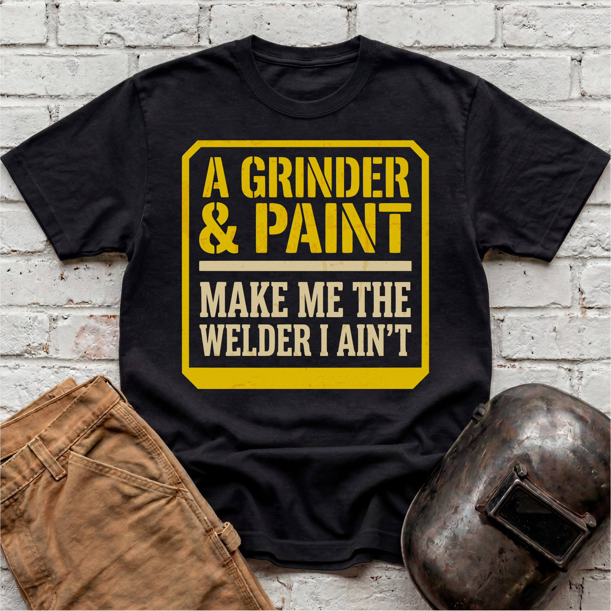 Grinder and Paint T-shirt