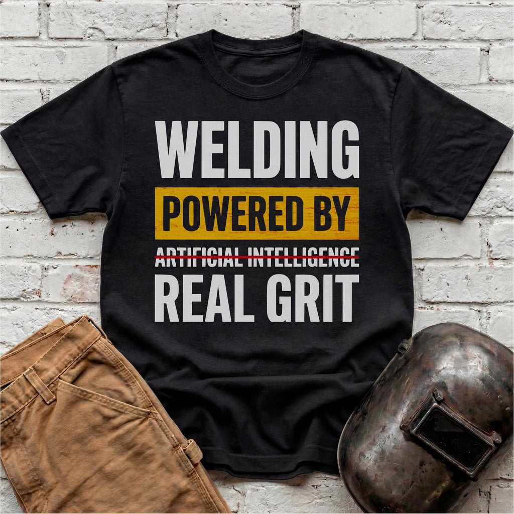 Welding Powered by Real Grit T-shirt