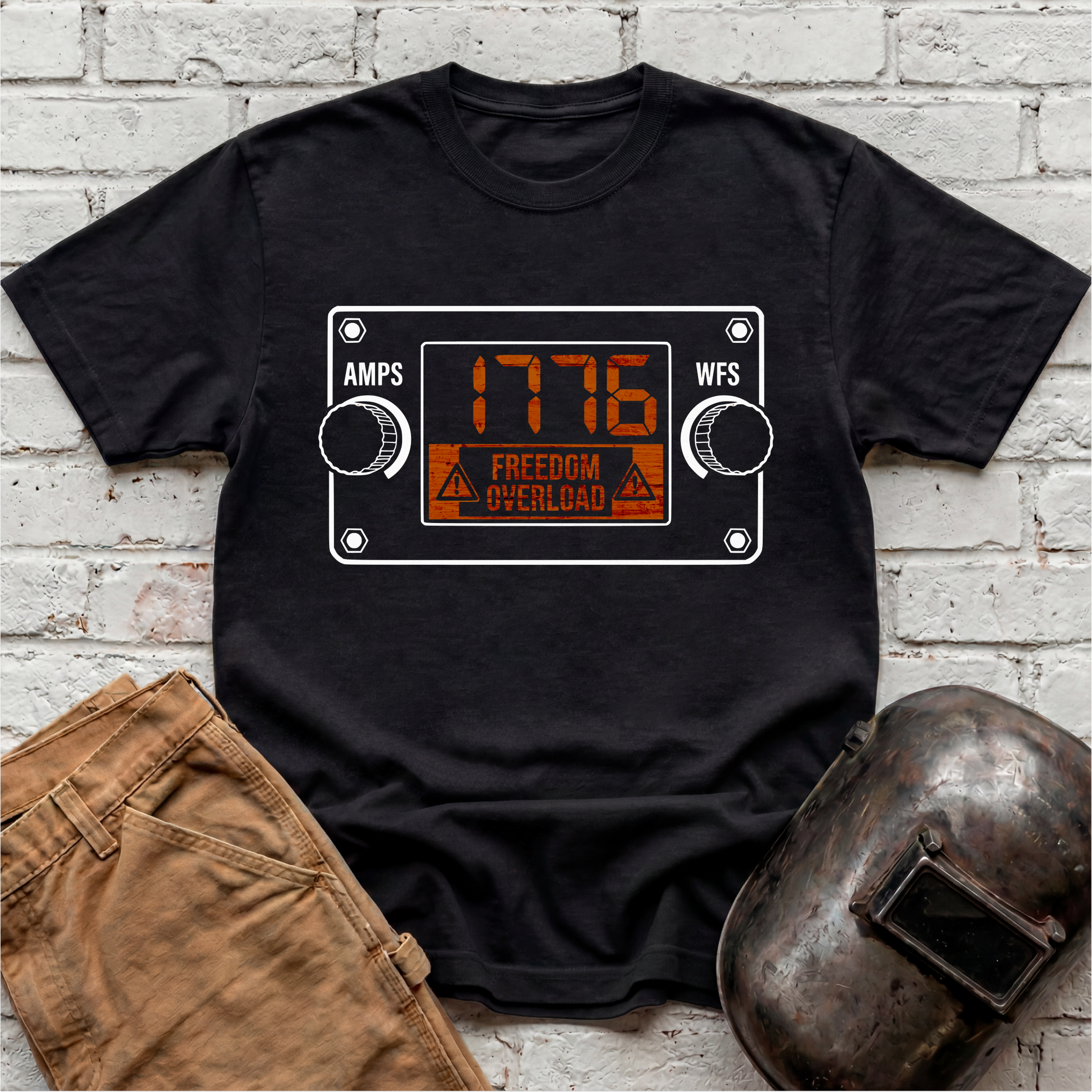 1776 FREEDOM OVERLOAD T-shirt