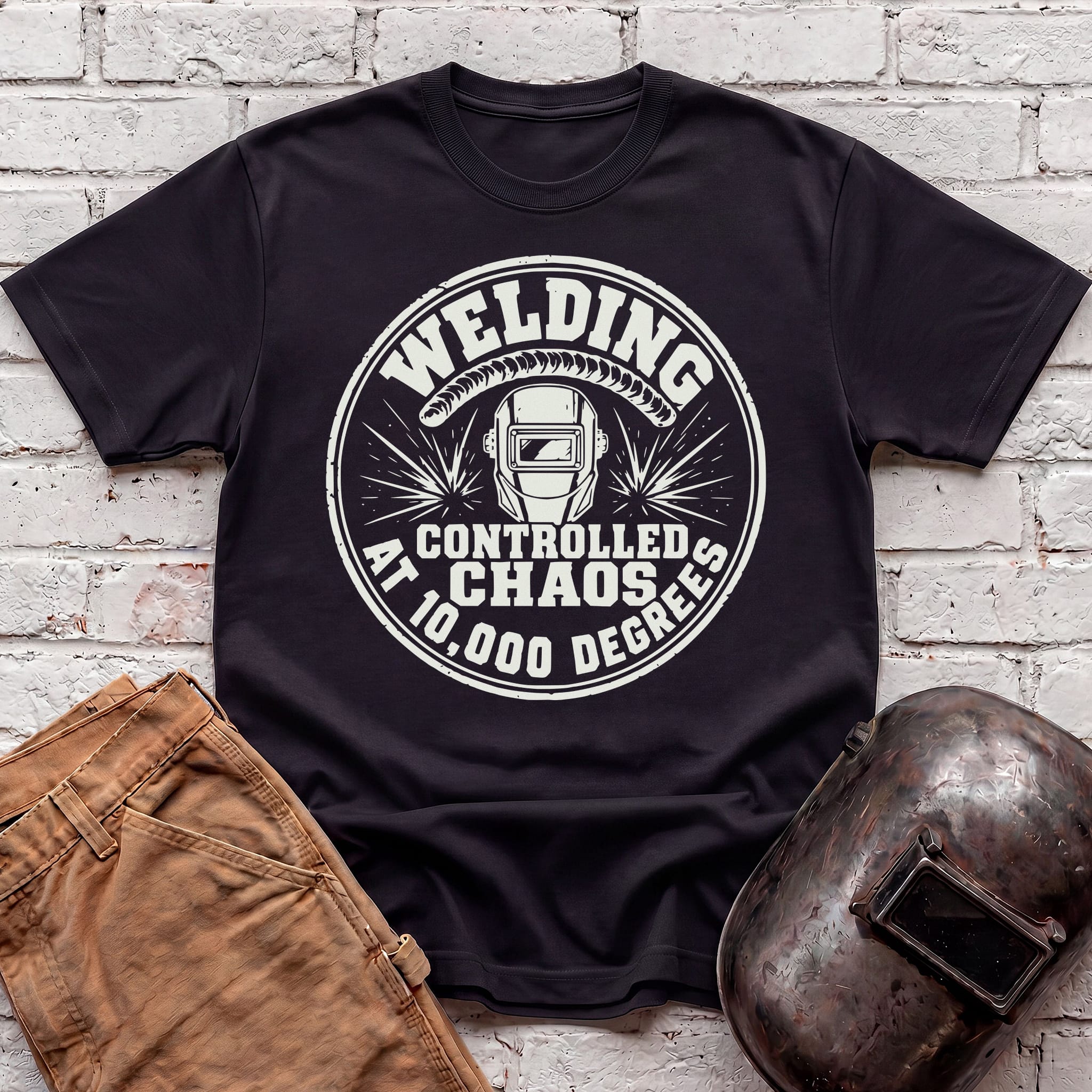 Controlled Chaos at 10'000 F T-shirt
