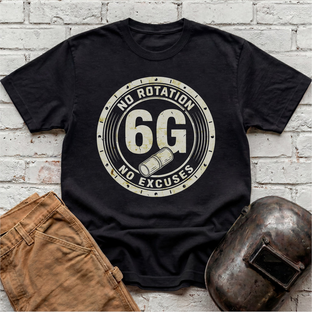 6G NO Rotation NO Excuses T-shirt