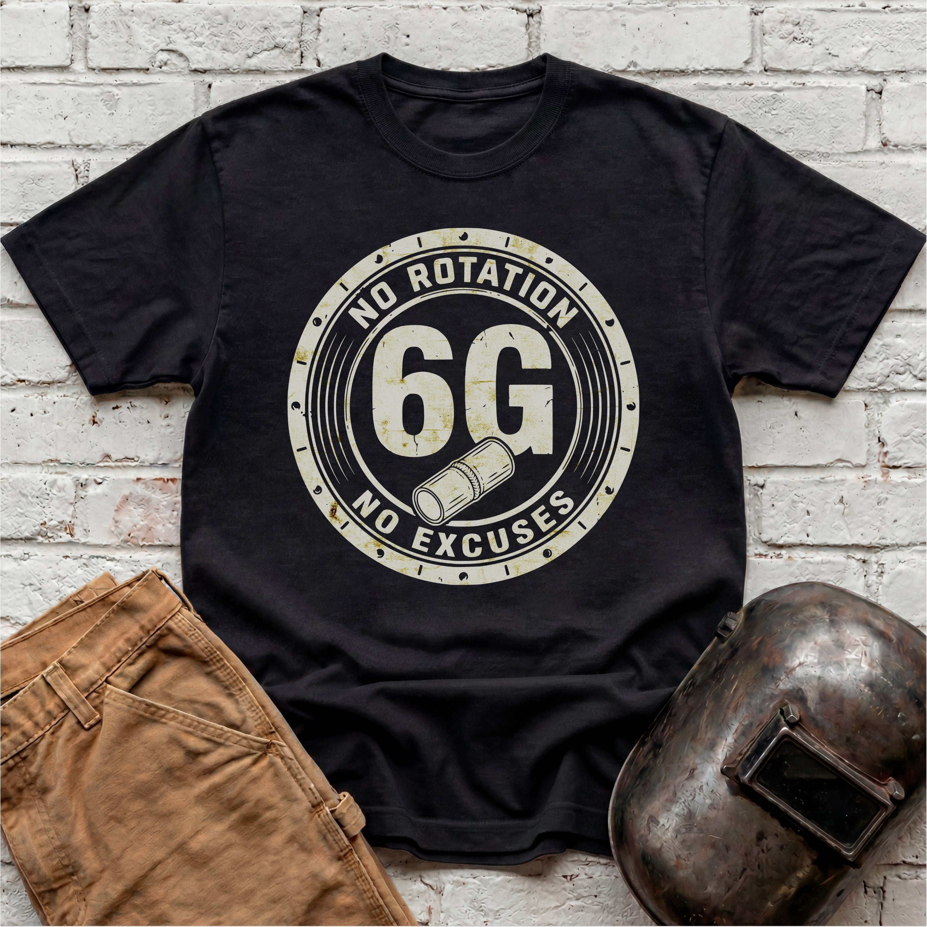6G NO Rotation NO Excuses T-shirt