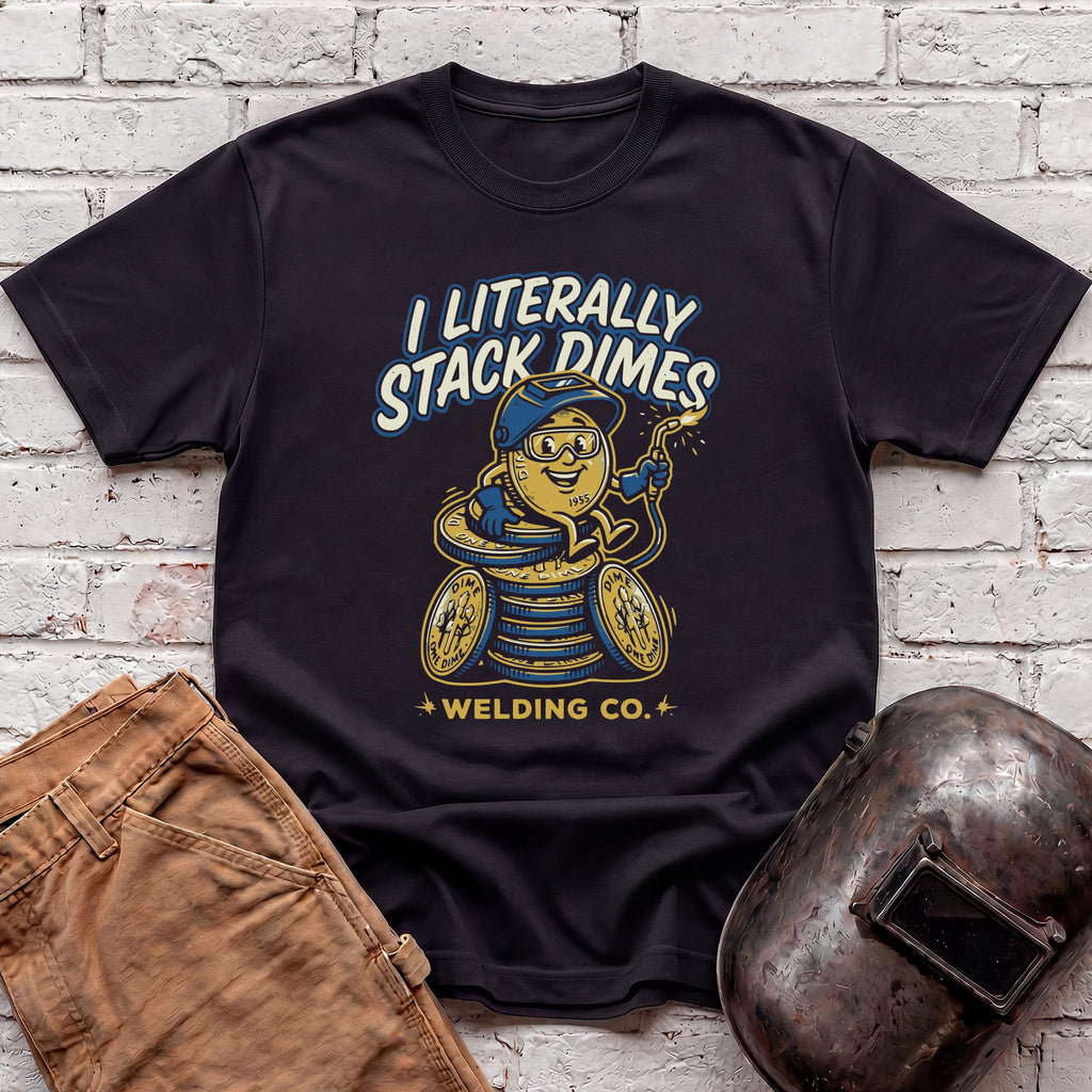 STACK DIMES Literally T-shirt