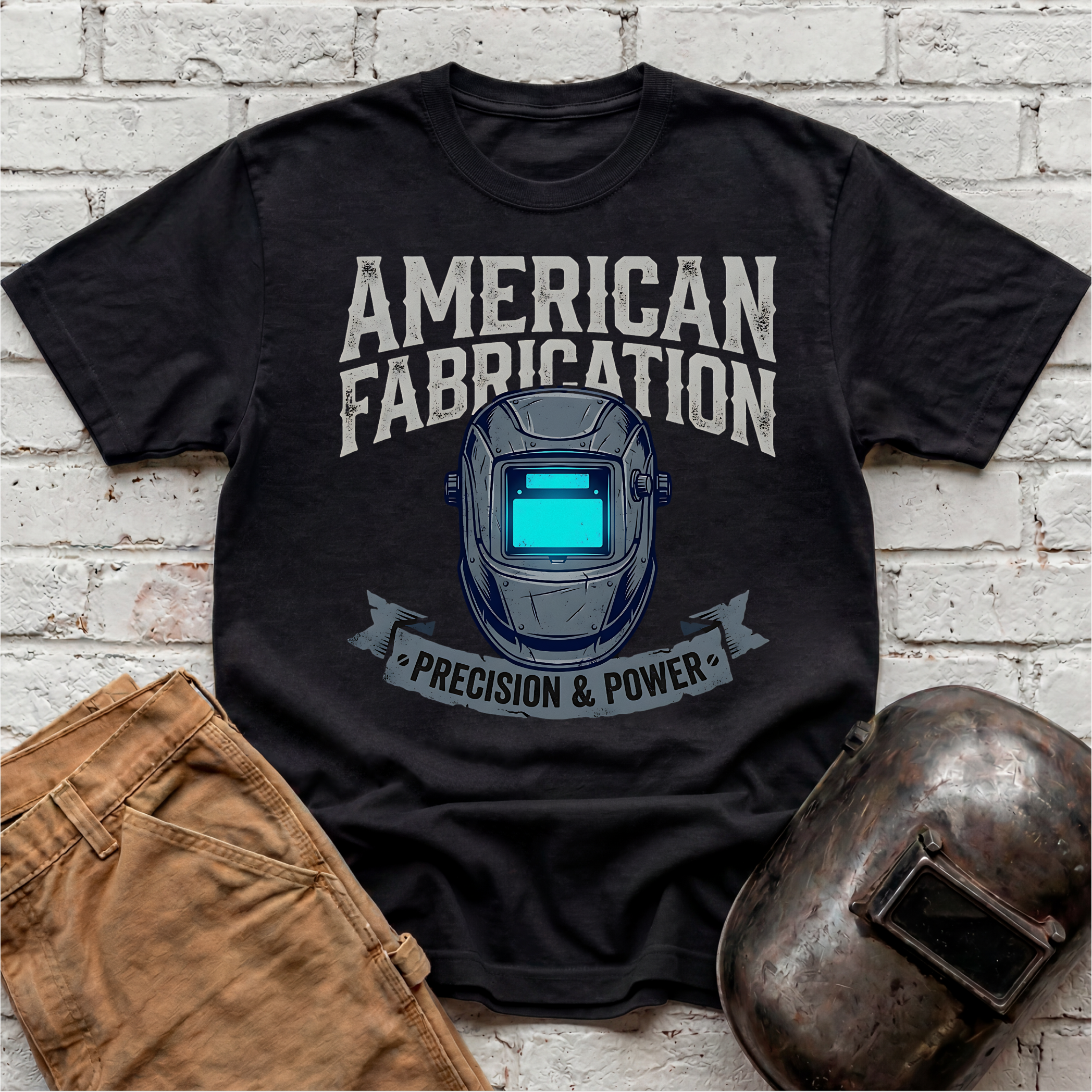 American Fabrication Precision & Power T-shirt