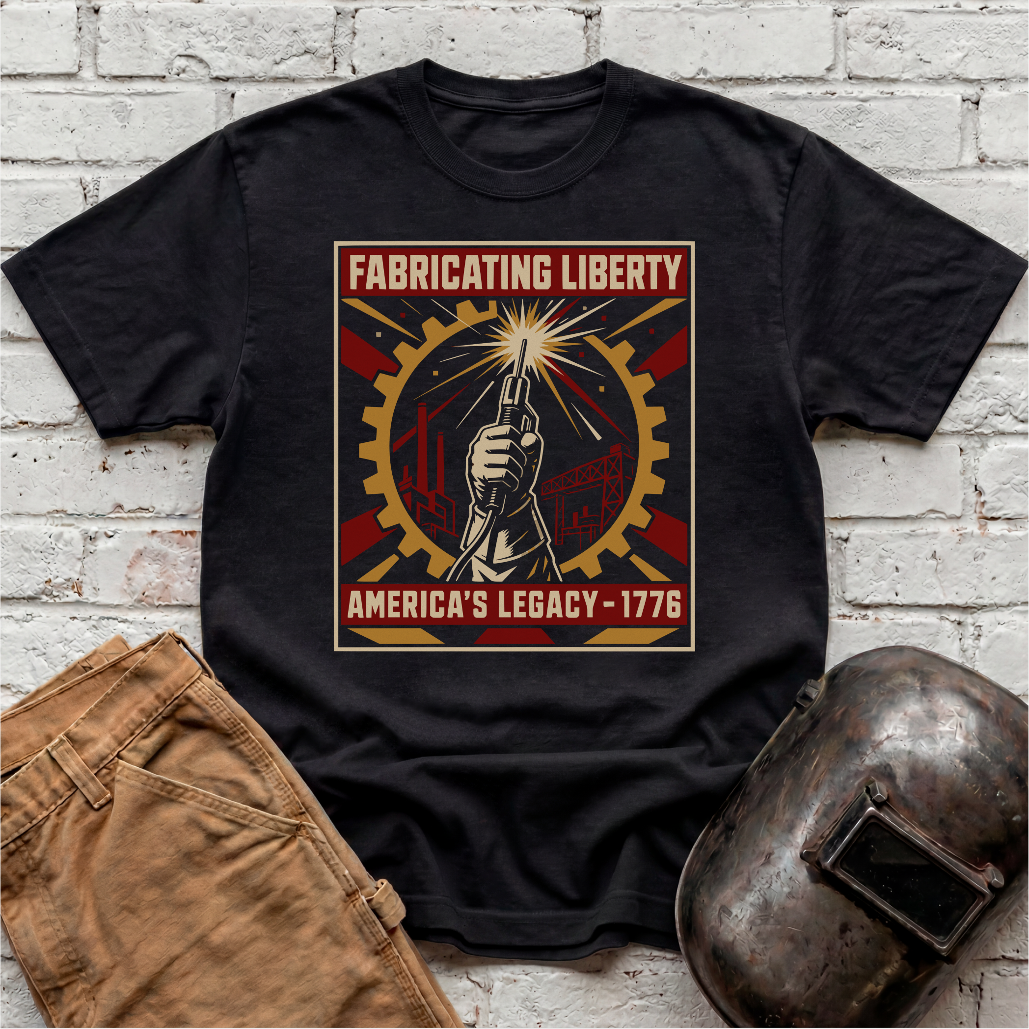 Fabricating Liberty T-shirt