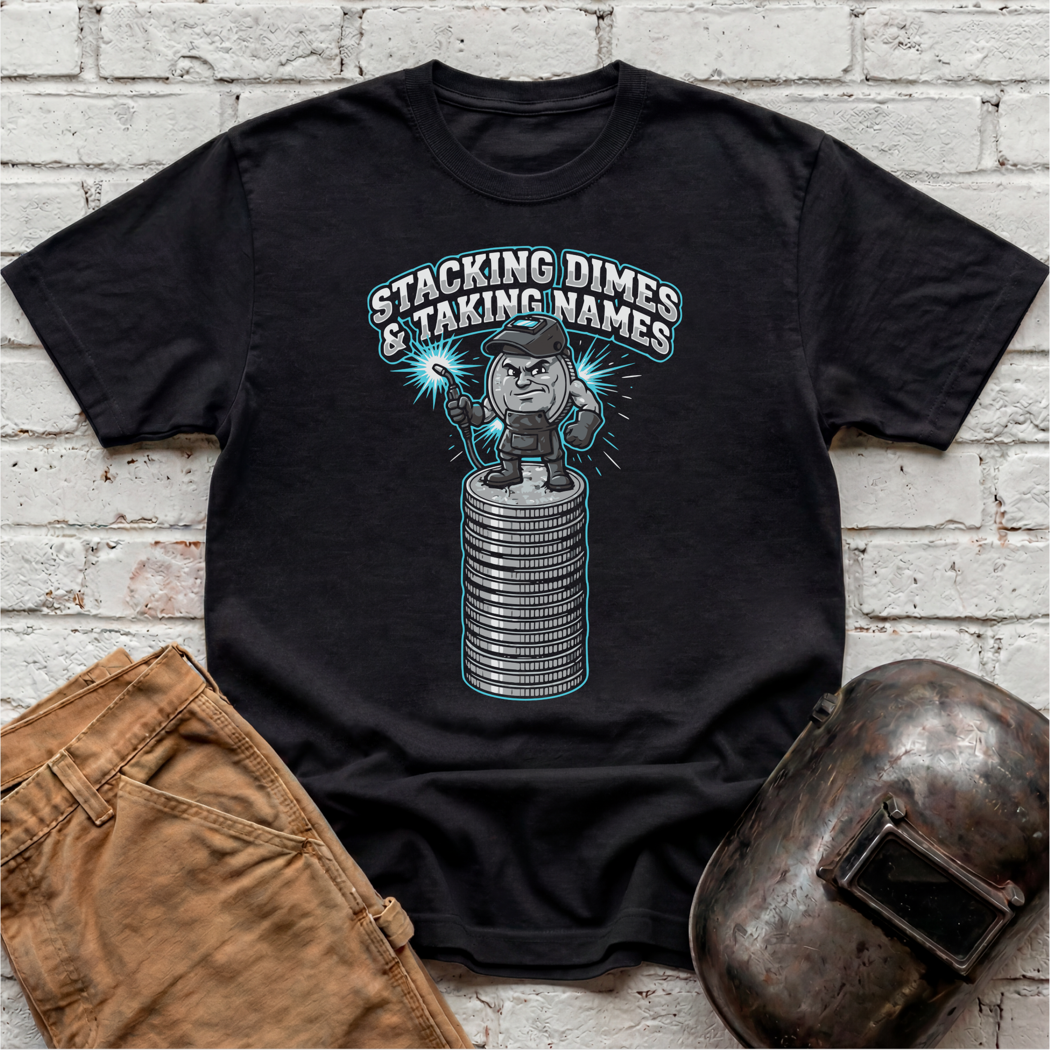 STACKING DIMES & Taking Names T-shirt