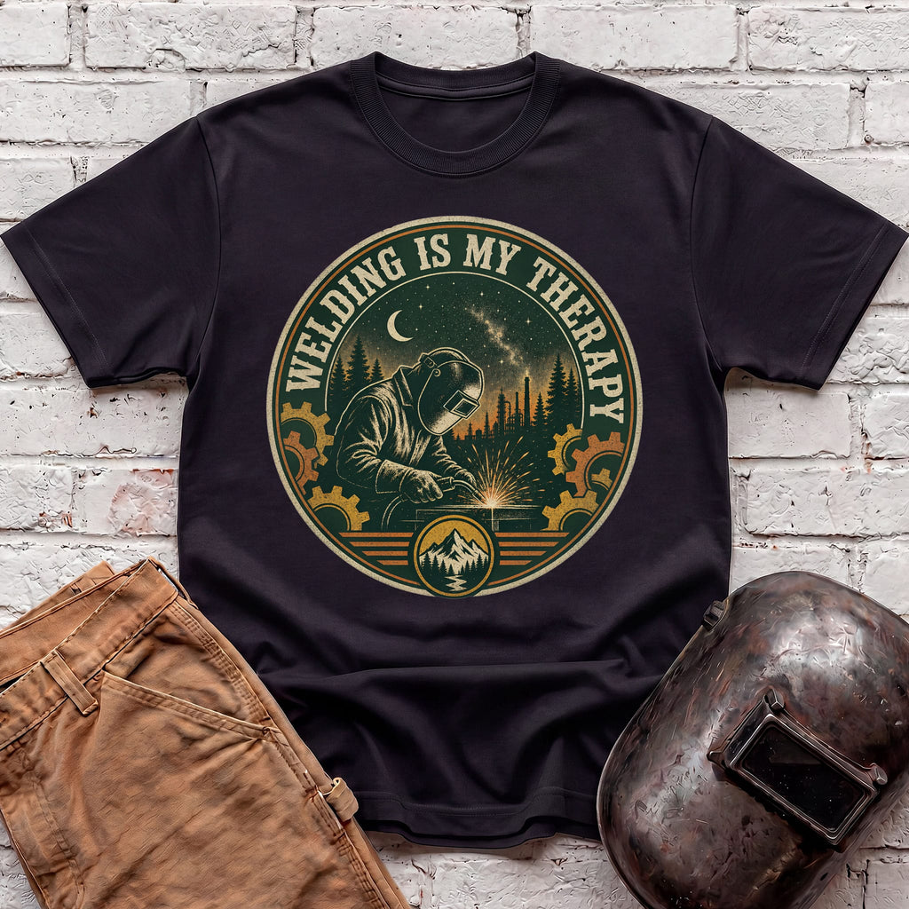 Welding Is My Therapy T-shirt