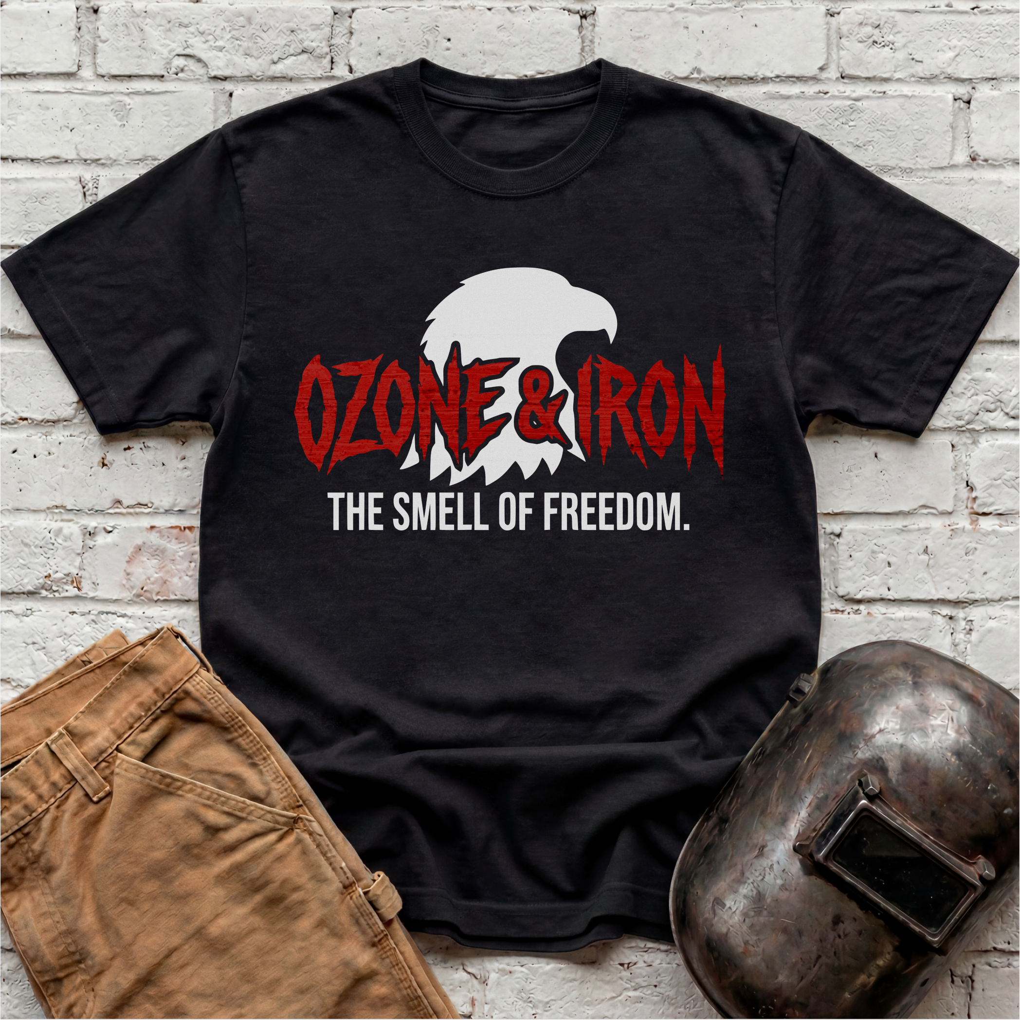 OZONE and IRON. The smell of FREEDOM T-shirt