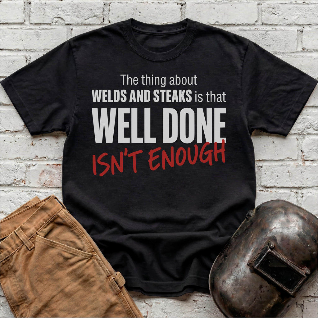 Well Done Isn't Enough T-shirt