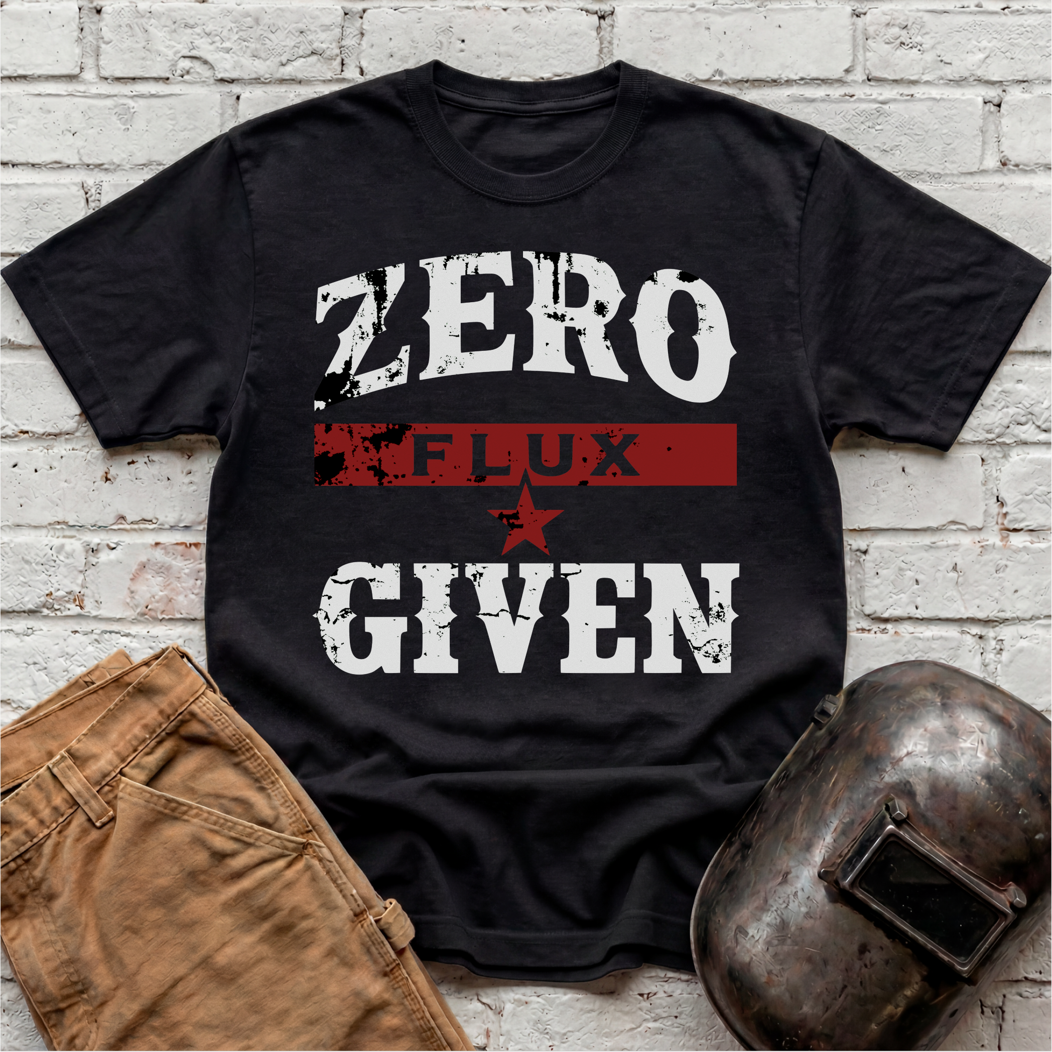 ZERO FLUX GIVEN Texas T-shirt