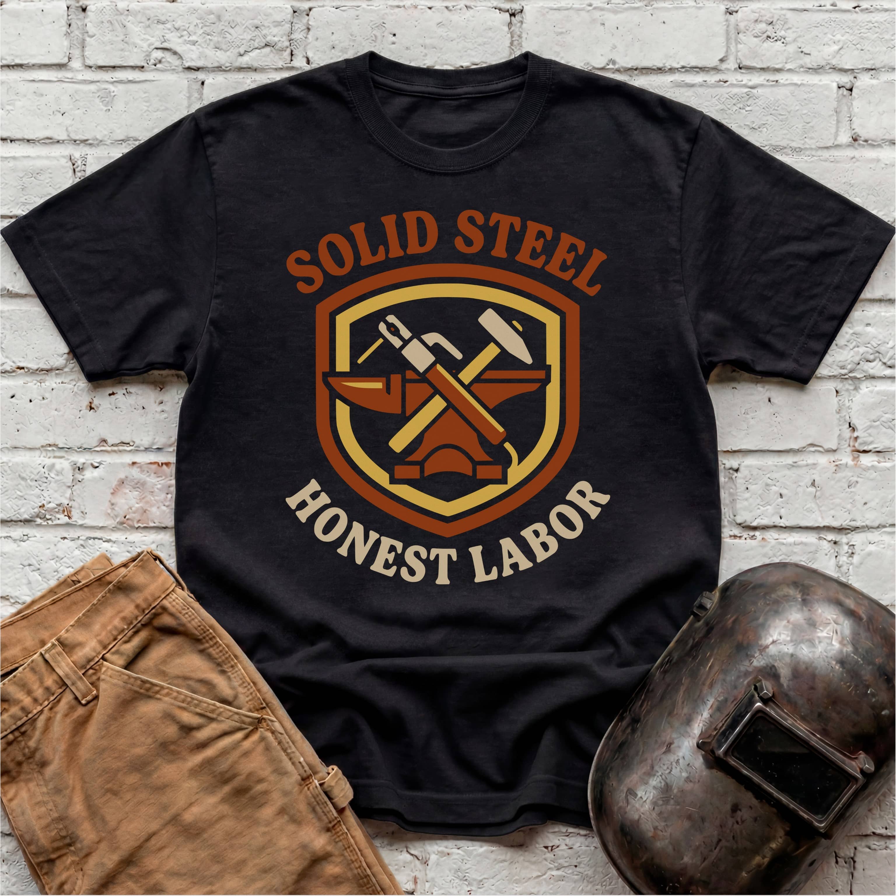 Solid Steel Honest Labor T-shirt