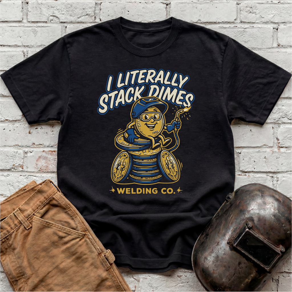 STACK DIMES Literally T-shirt