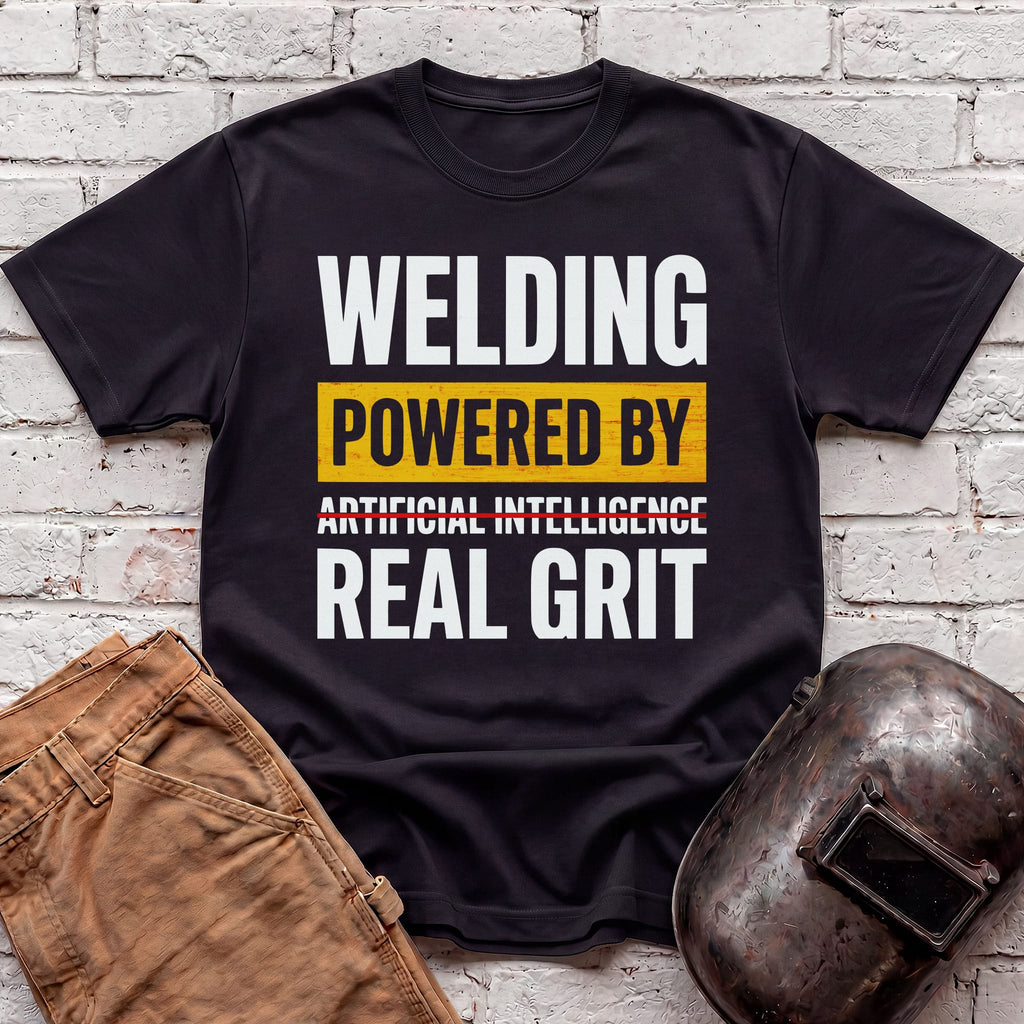 Welding Powered by Real Grit T-shirt