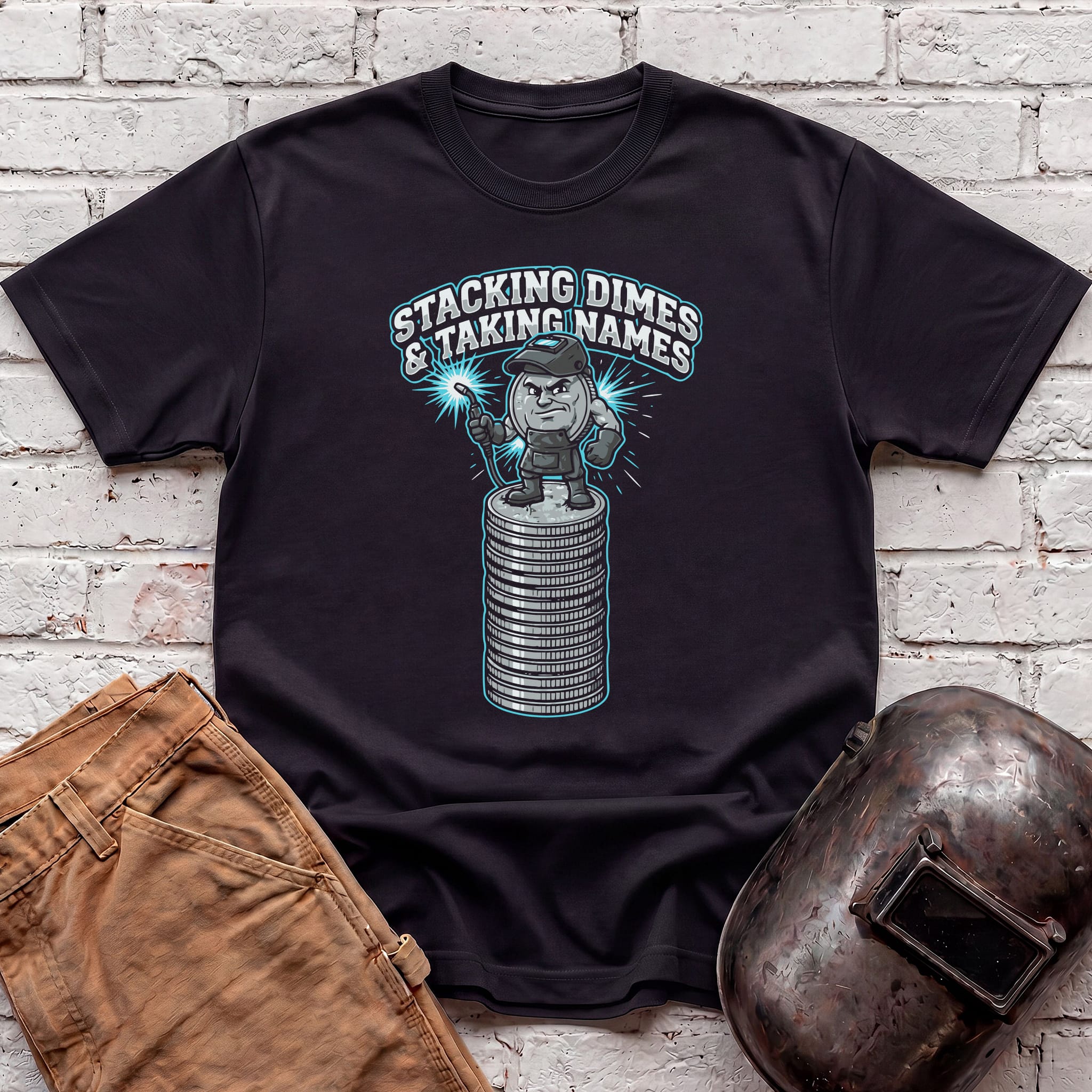 STACKING DIMES & Taking Names T-shirt
