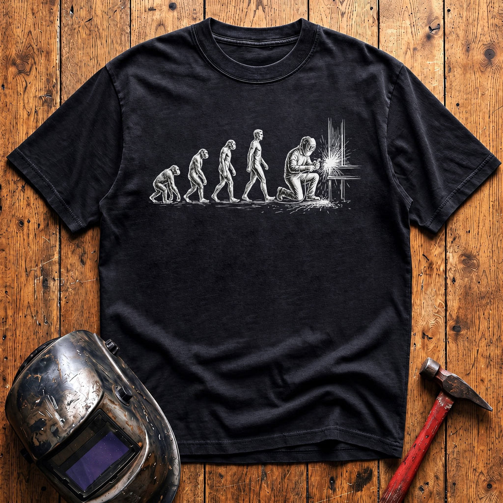 Welder evolution T-shirt