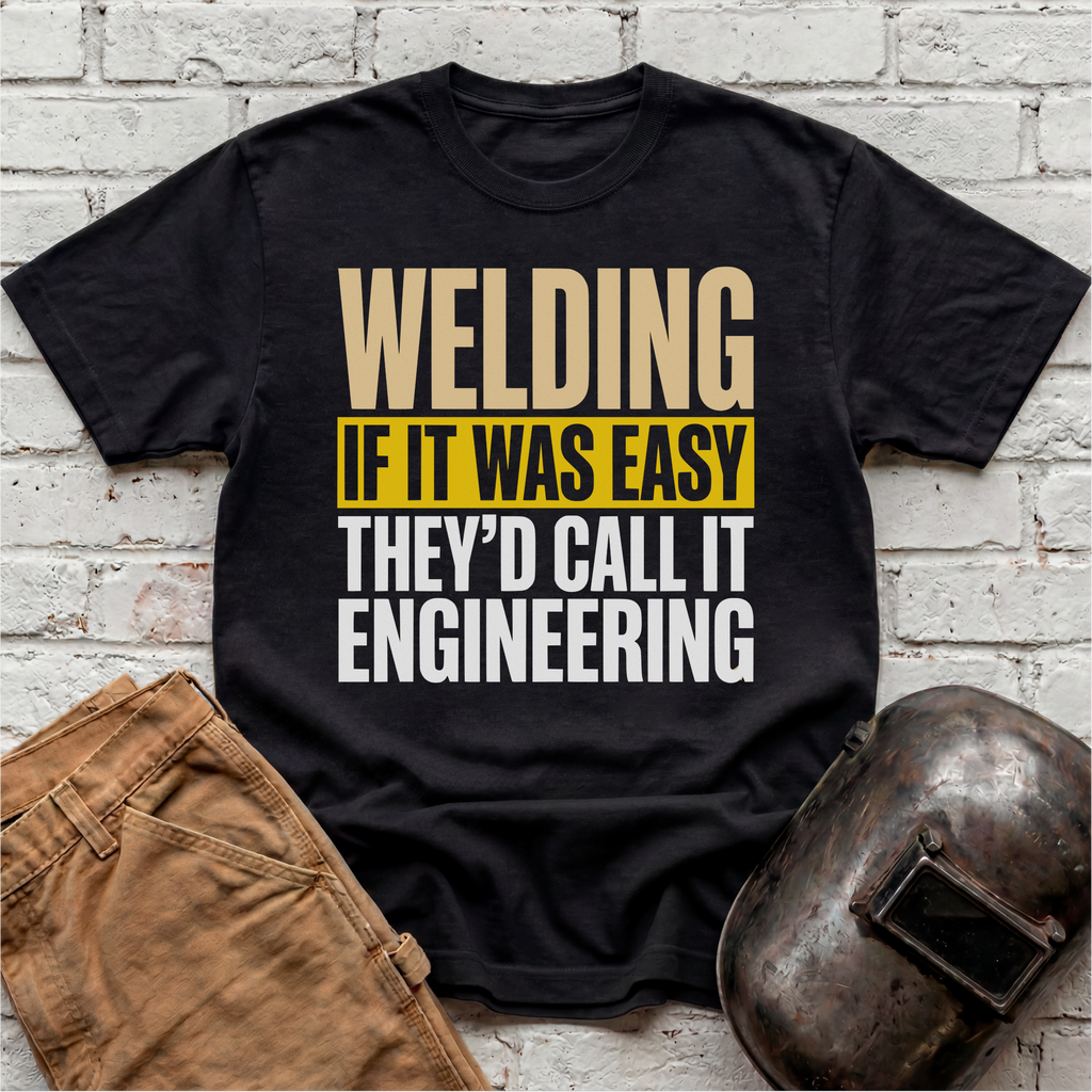 If WELDING was EASY T-shirt
