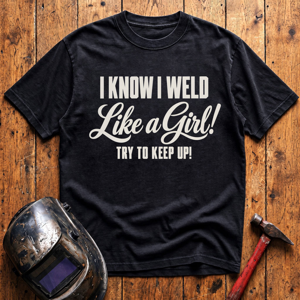Weld Like a Girl T-Shirt