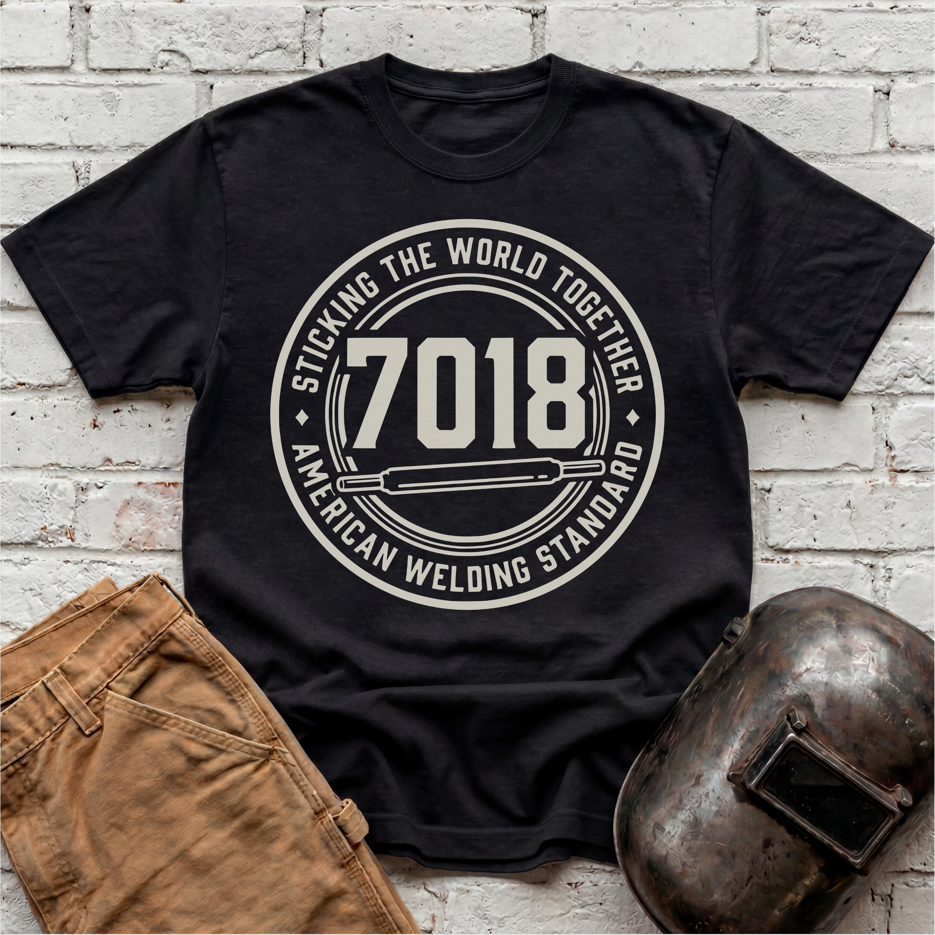 7018 Sticking The World Together T-shirt