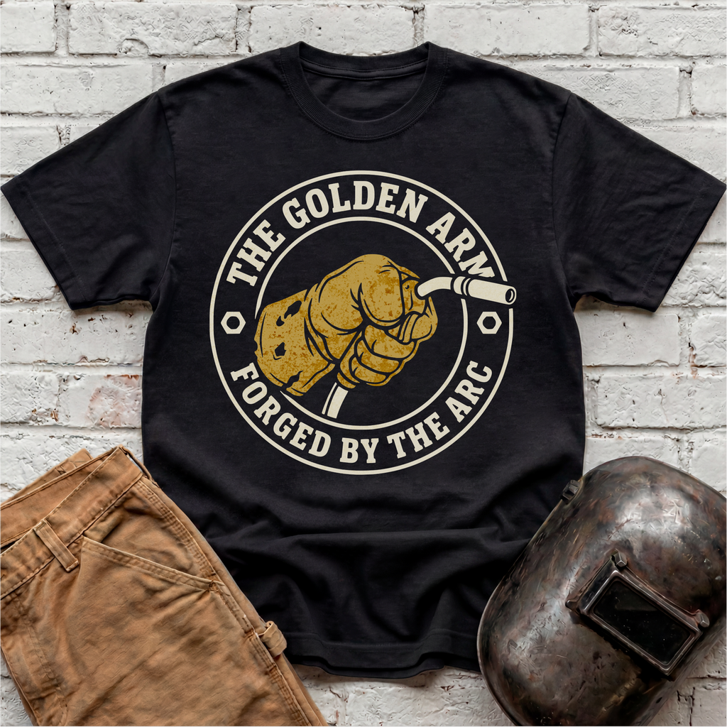 GOLDEN ARM badge MIG T-shirt