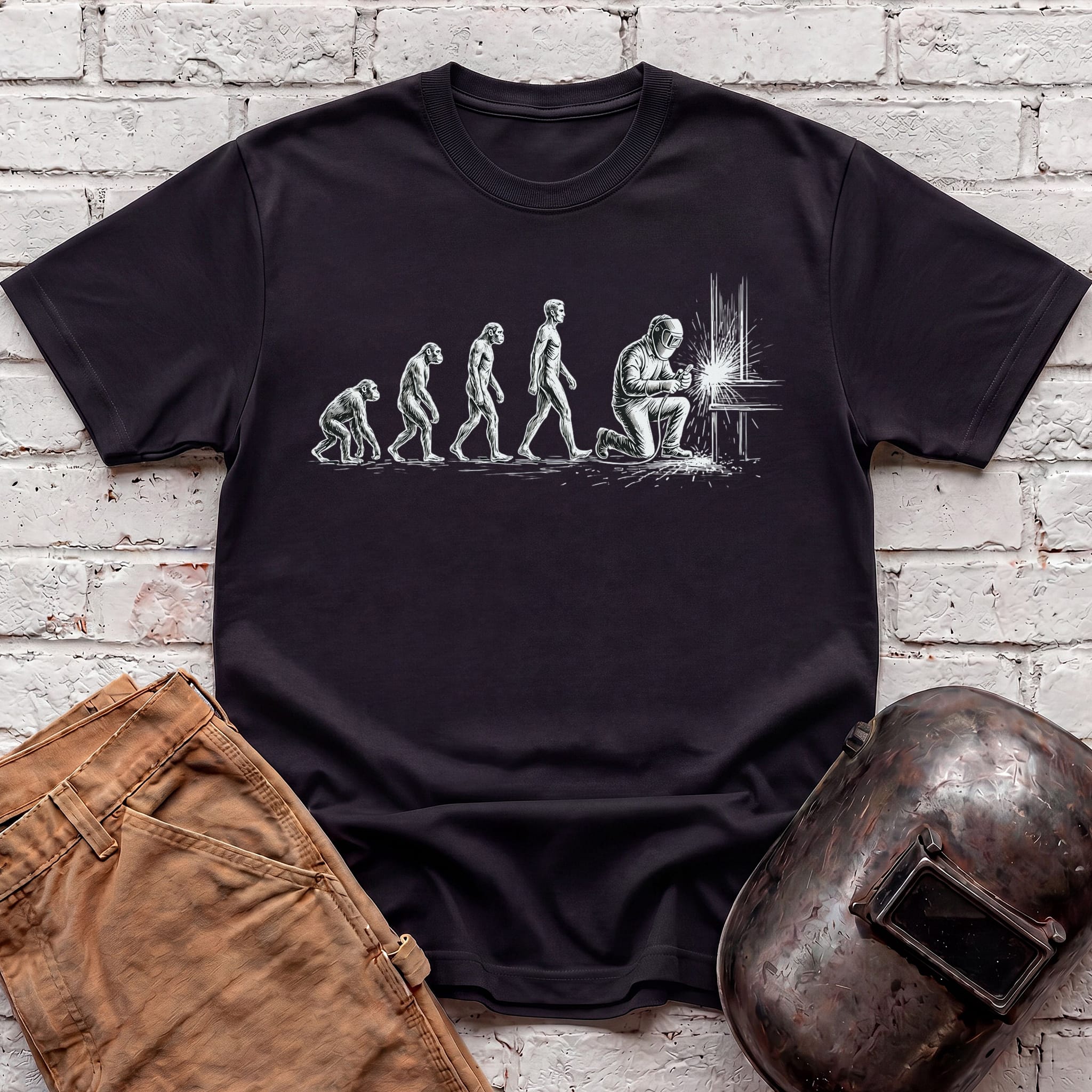 Welder evolution T-shirt