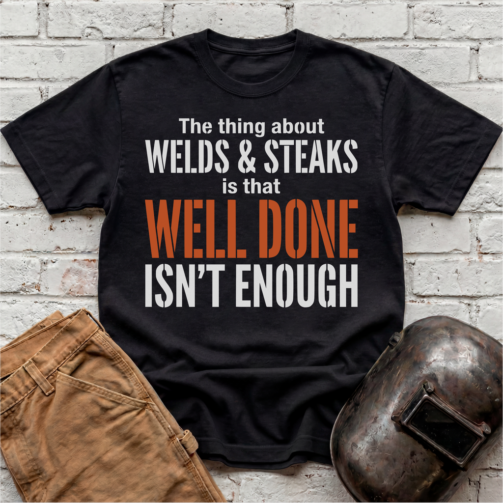 WELL DONE isn't enough T-shirt