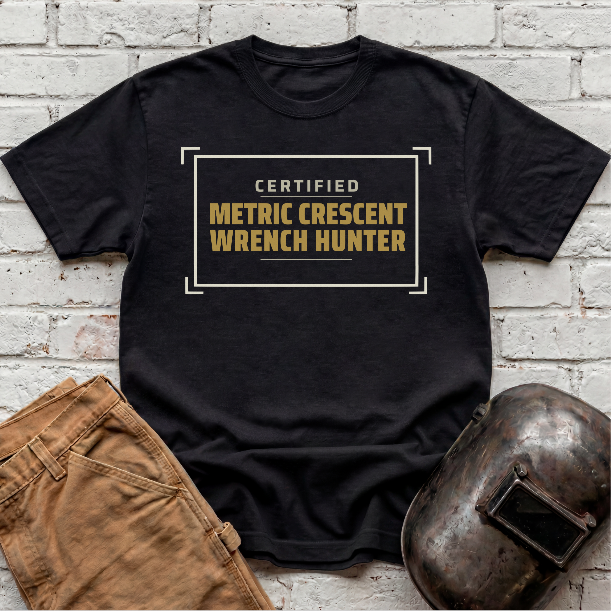 Certified Wrench Hunter Garment-Dyed T-shirt