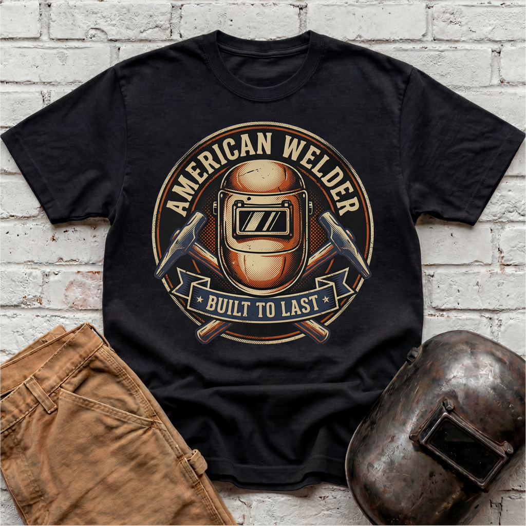 American Welder Build To Last T-shirt