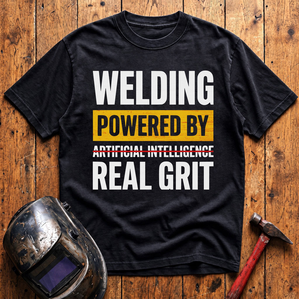 Welding Powered by Real Grit T-shirt