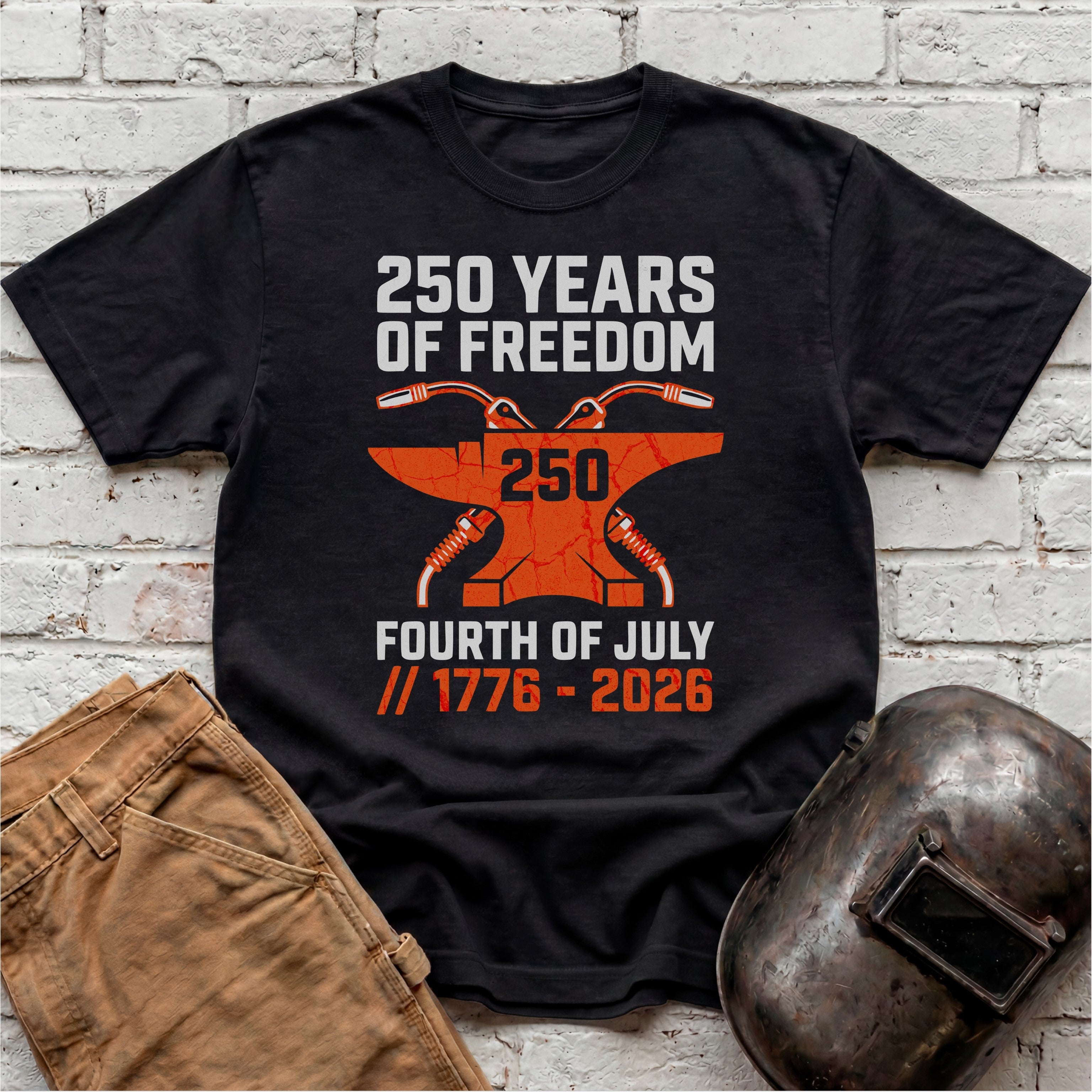 250 Years of Freedom Anvil T-shirt