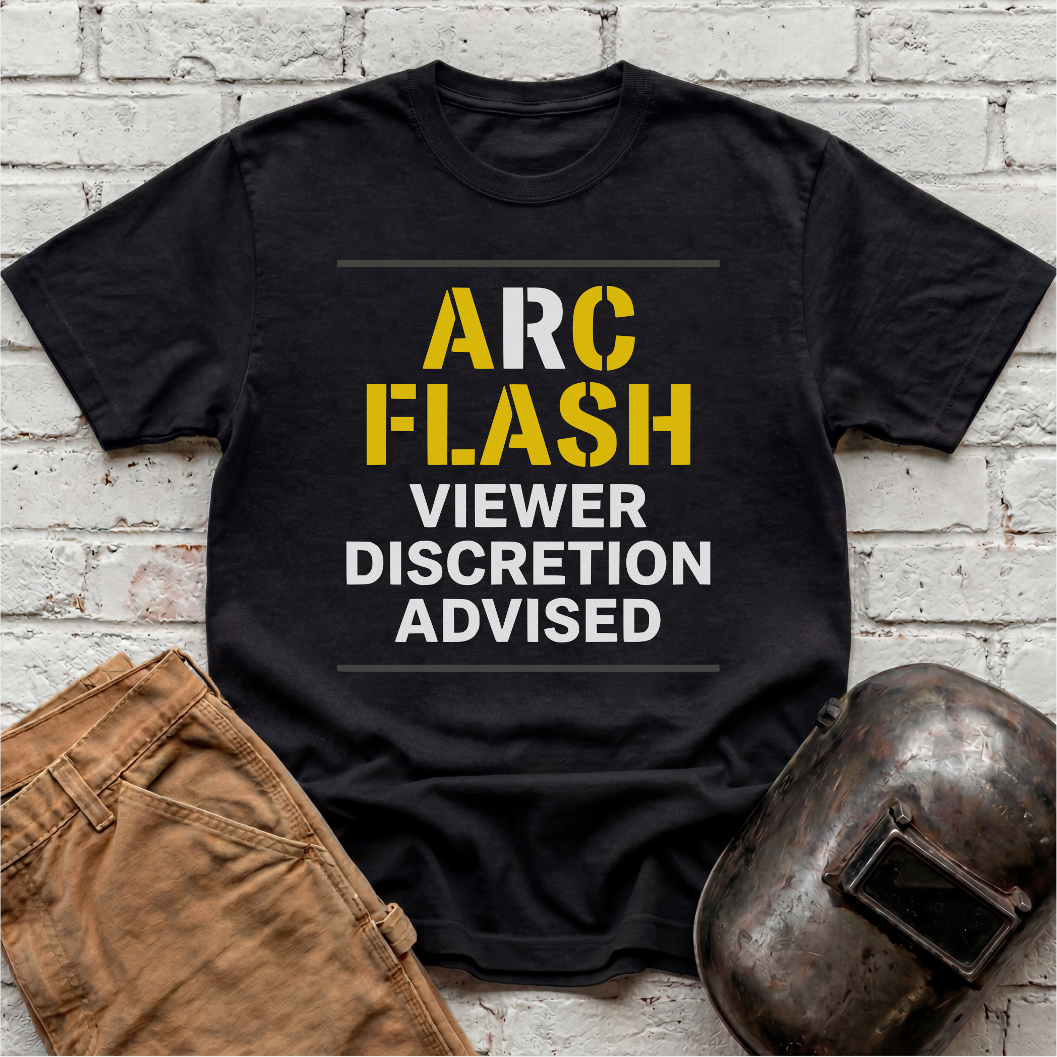ARC FLASH Viewer Discretion Advised T-shirt