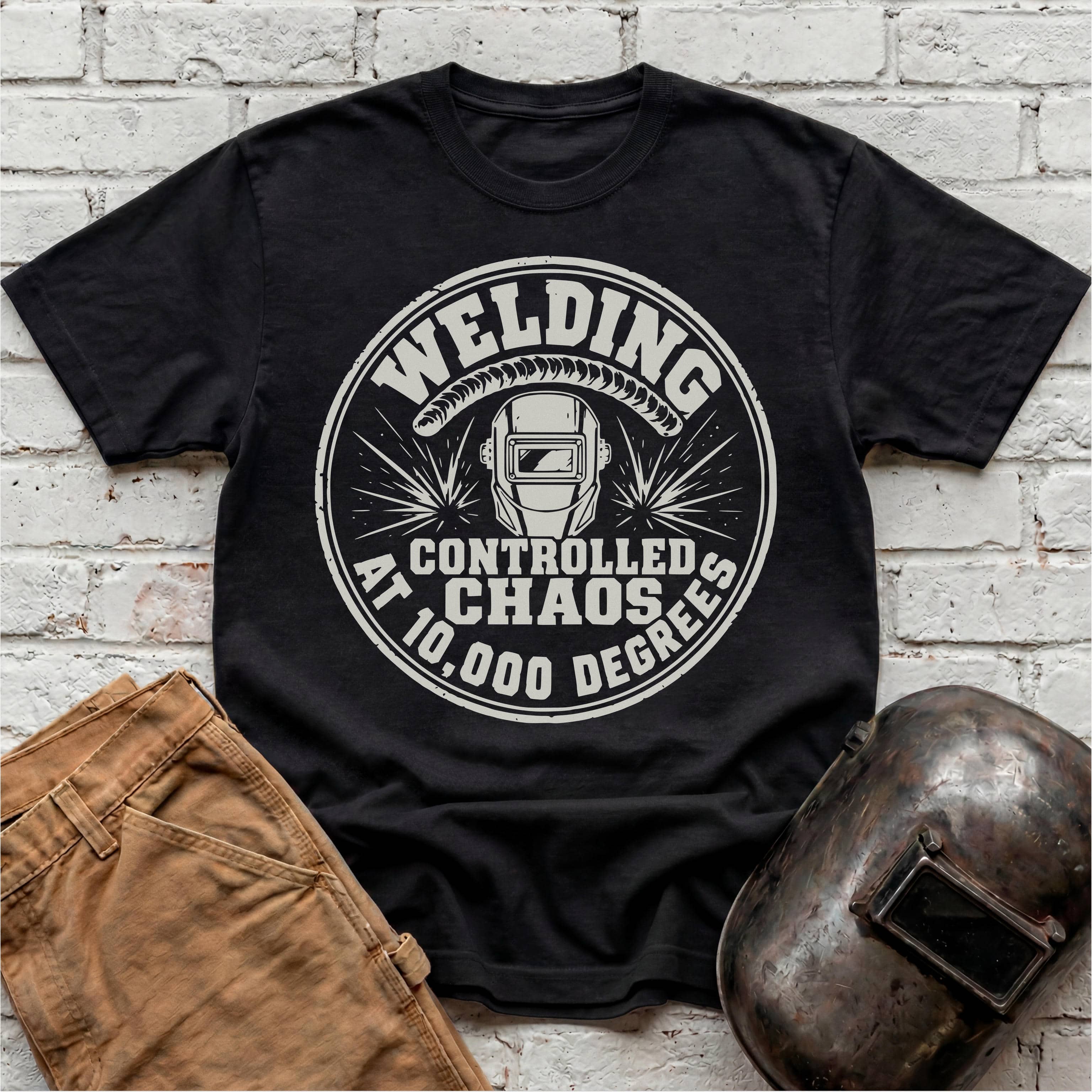 Controlled Chaos at 10'000 F T-shirt
