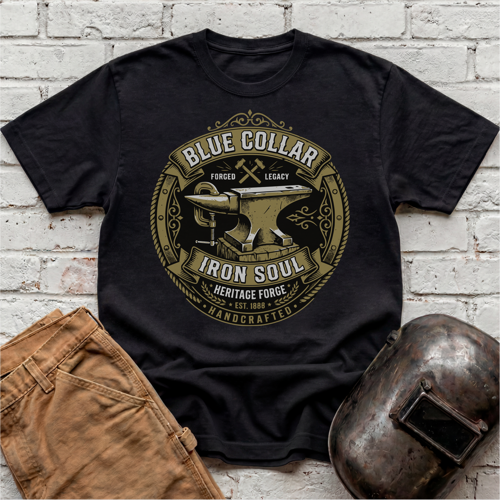 Blue Collar, Iron Soul T-shirt