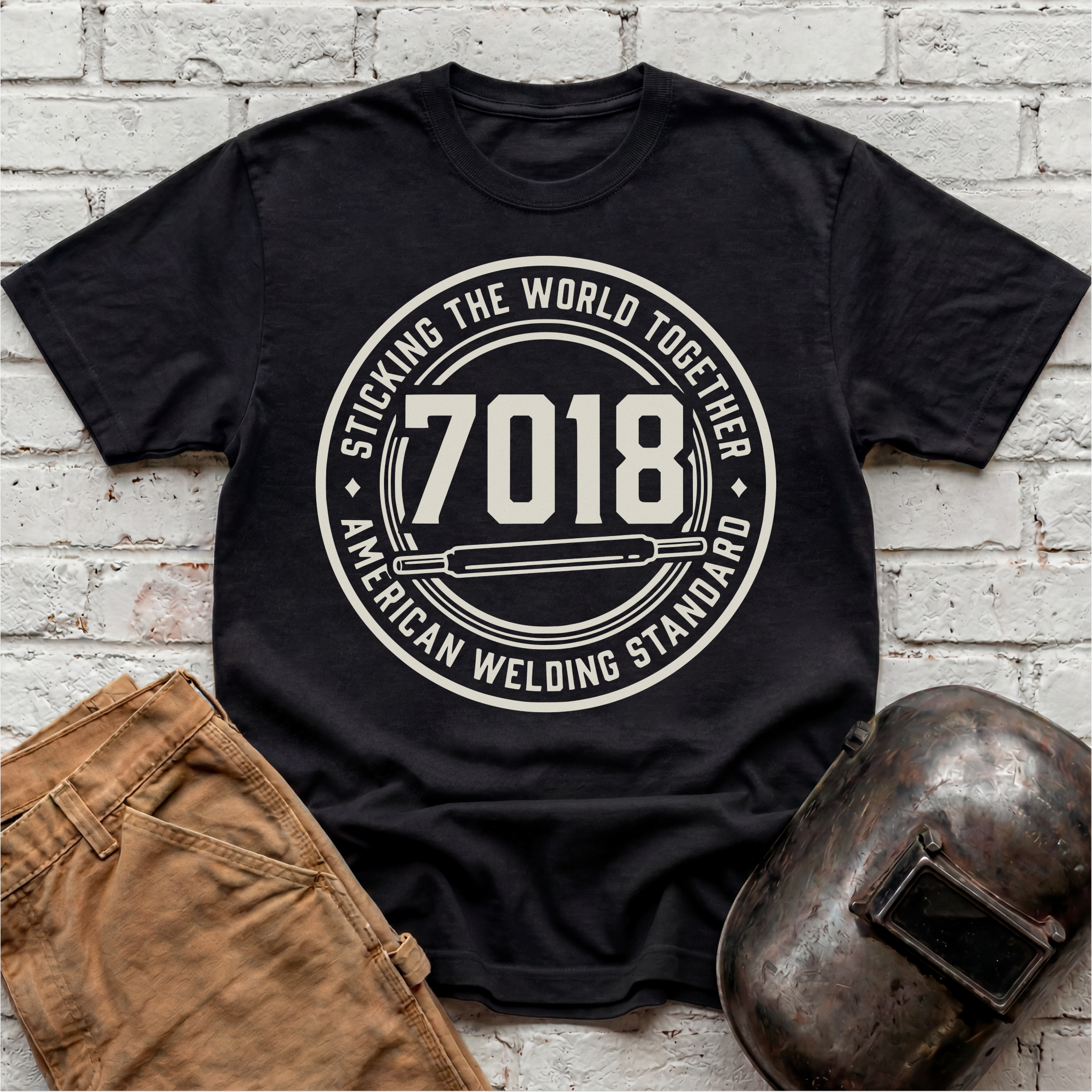 7018 American Welding Standard T-shirt