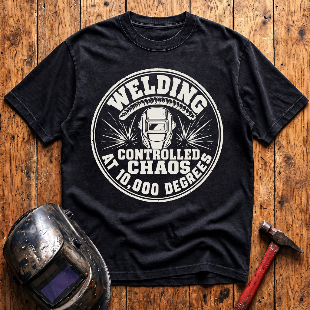 Controlled Chaos at 10'000 F T-shirt