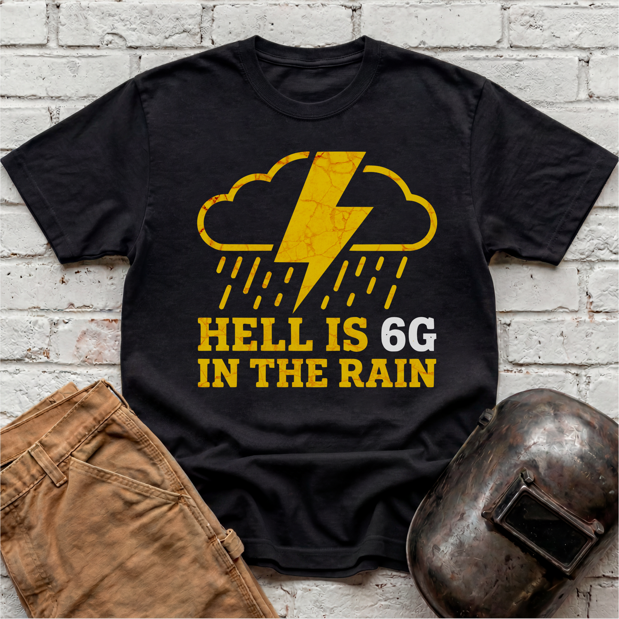 6G Hell in the Rain T-shirt