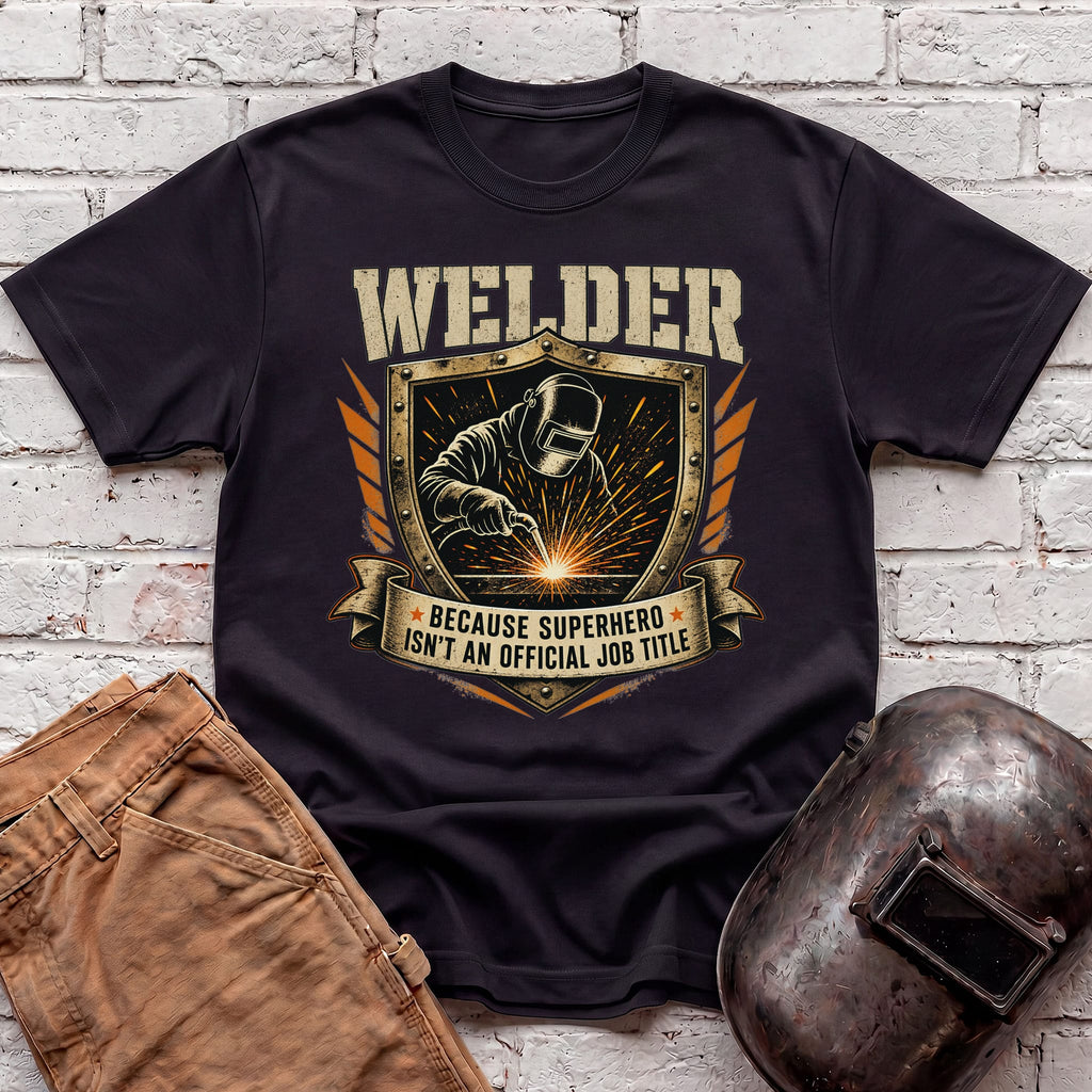 Superhero Welder T-shirt
